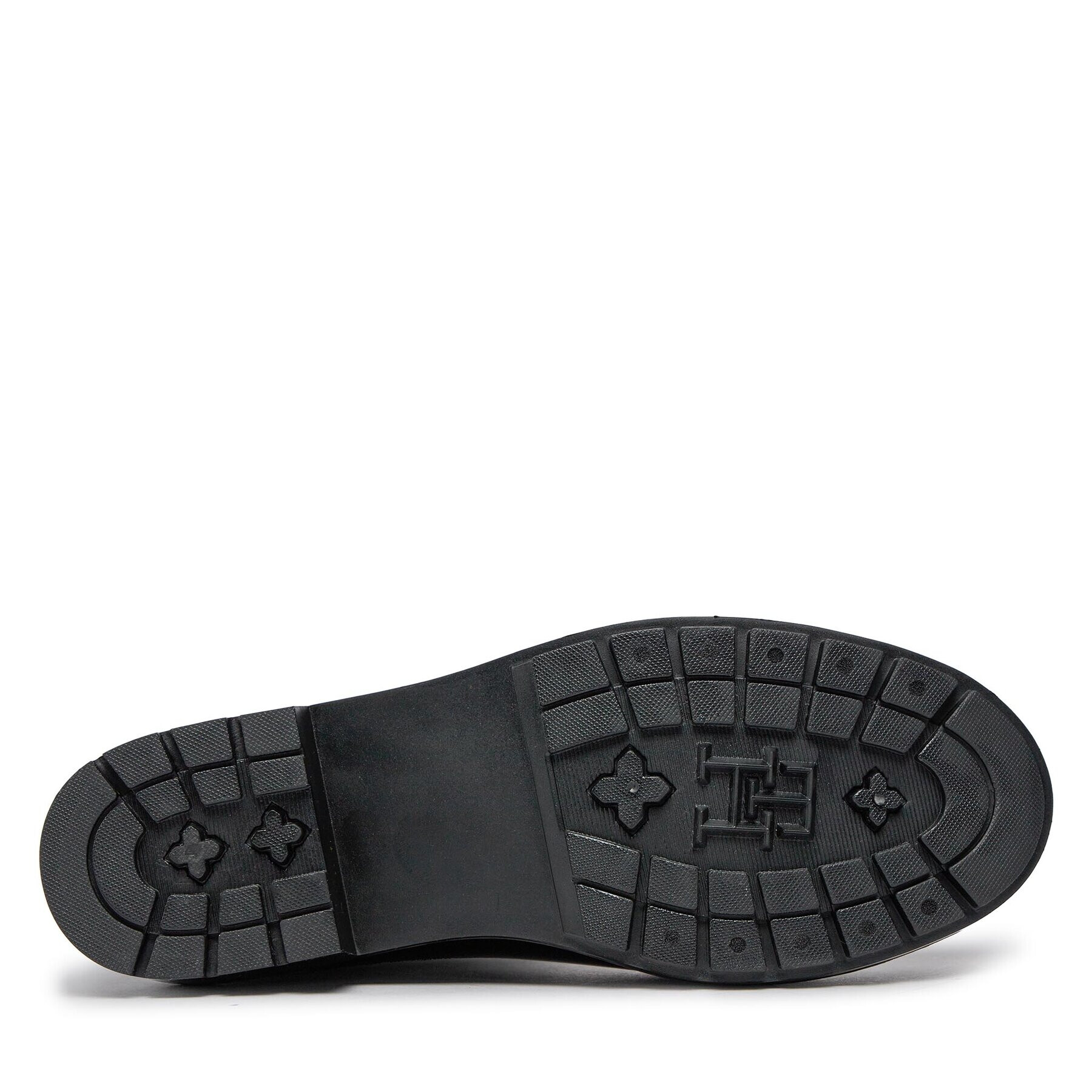 Tommy Hilfiger Гумени ботуши Essential Tommy Rainboot FW0FW07760 Черен - Pepit.bg