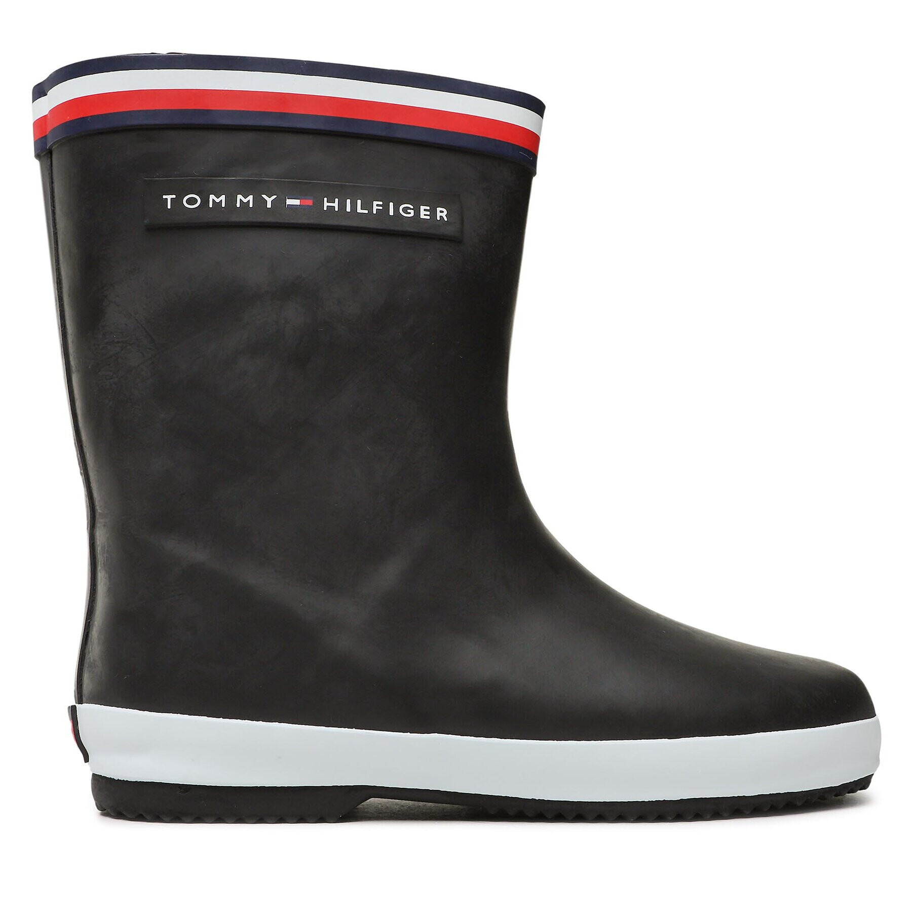 Tommy Hilfiger Гумени ботуши Rain Boot 3X6-32550-0801999 S Черен - Pepit.bg