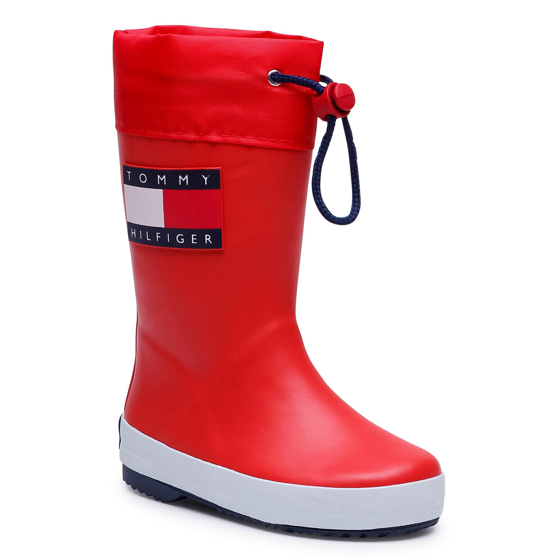 Tommy Hilfiger Гумени ботуши Rain Boot T3X6-30766-0047 M Червен - Pepit.bg