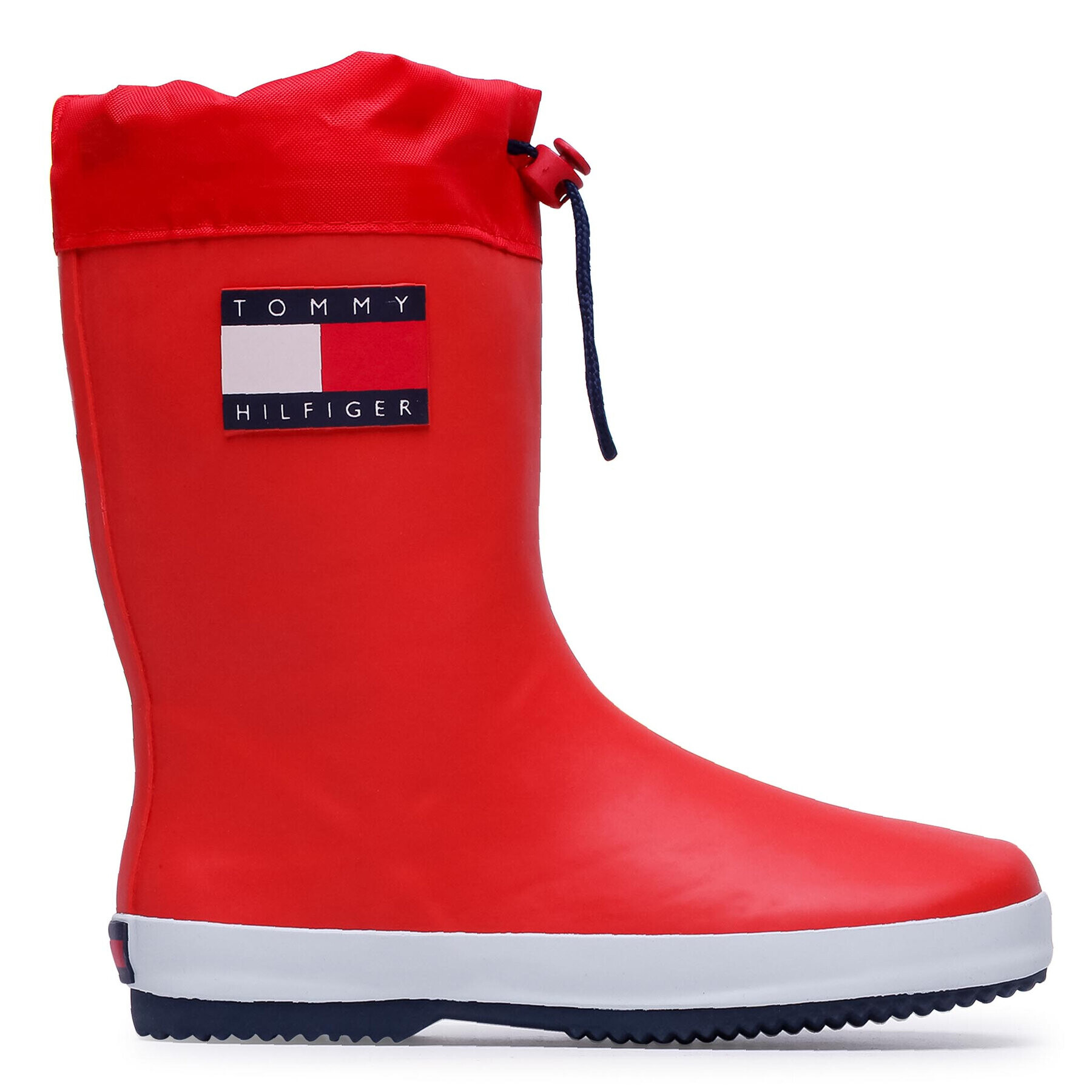 Tommy Hilfiger Гумени ботуши Rain Boot T3X6-30766-0047 S Червен - Pepit.bg