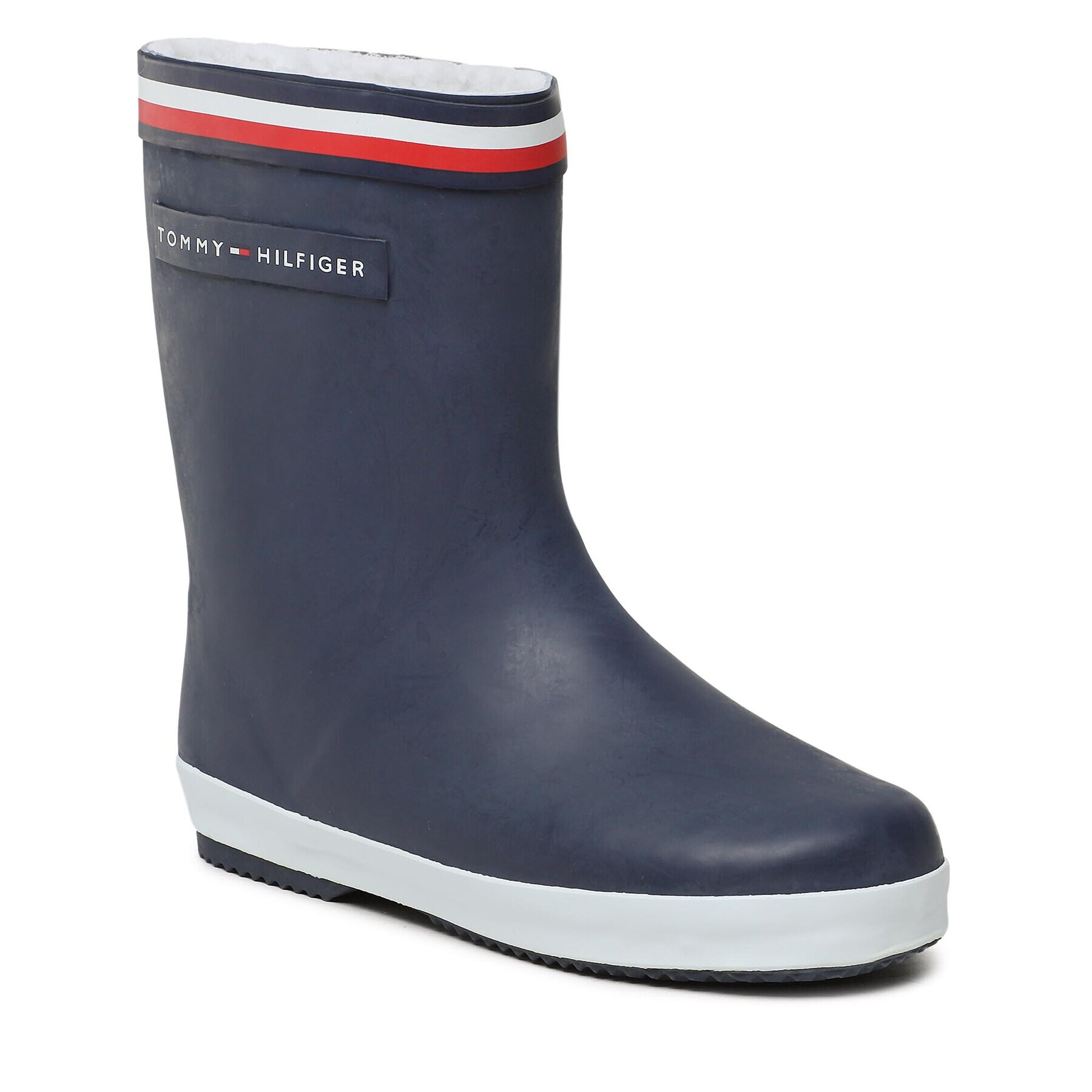 Tommy Hilfiger Гумени ботуши Rain Boot T3X6-32550-0801 S Тъмносин - Pepit.bg