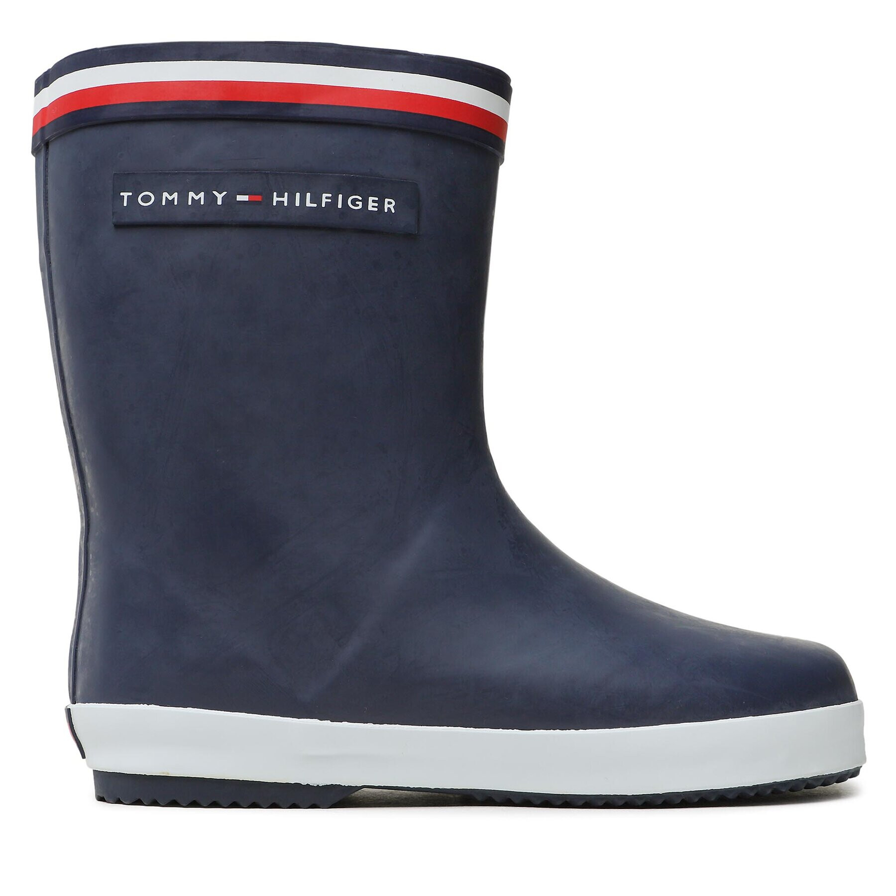 Tommy Hilfiger Гумени ботуши Rain Boot T3X6-32550-0801 S Тъмносин - Pepit.bg