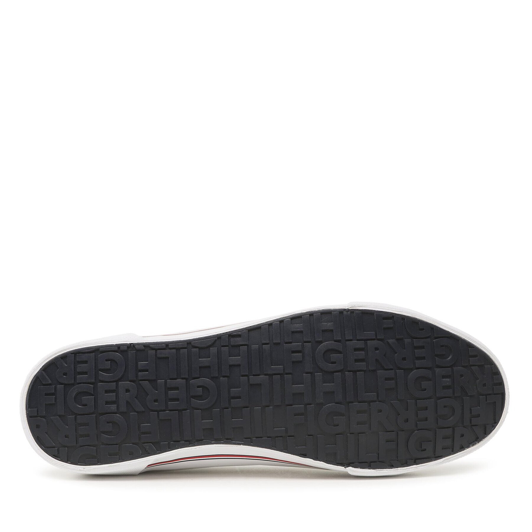 Tommy Hilfiger Гуменки Core Corporate Vulc Canvas FM0FM04560 Бял - Pepit.bg