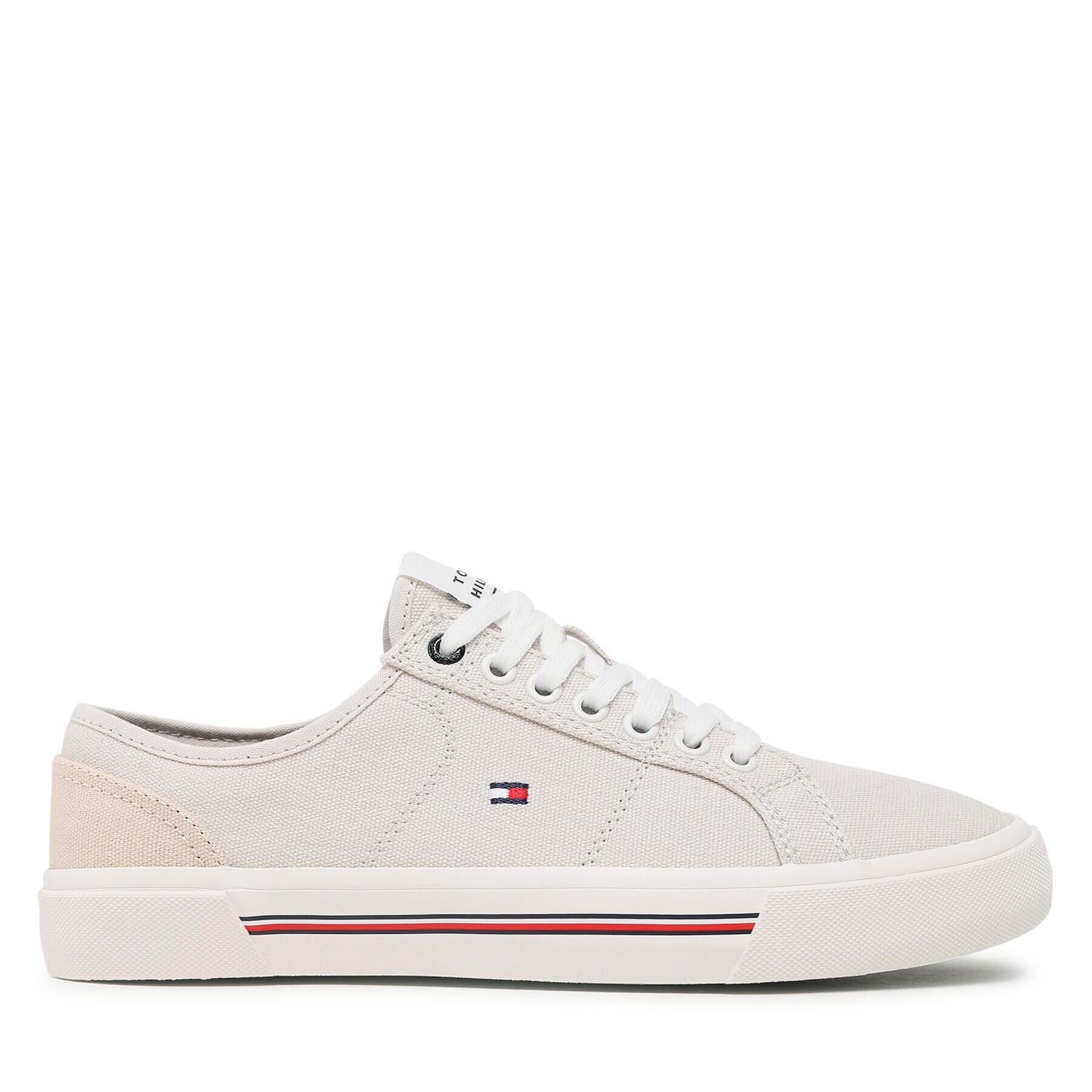 Tommy Hilfiger Гуменки Core Corporate Vulc Canvas FM0FM04560 Сив - Pepit.bg