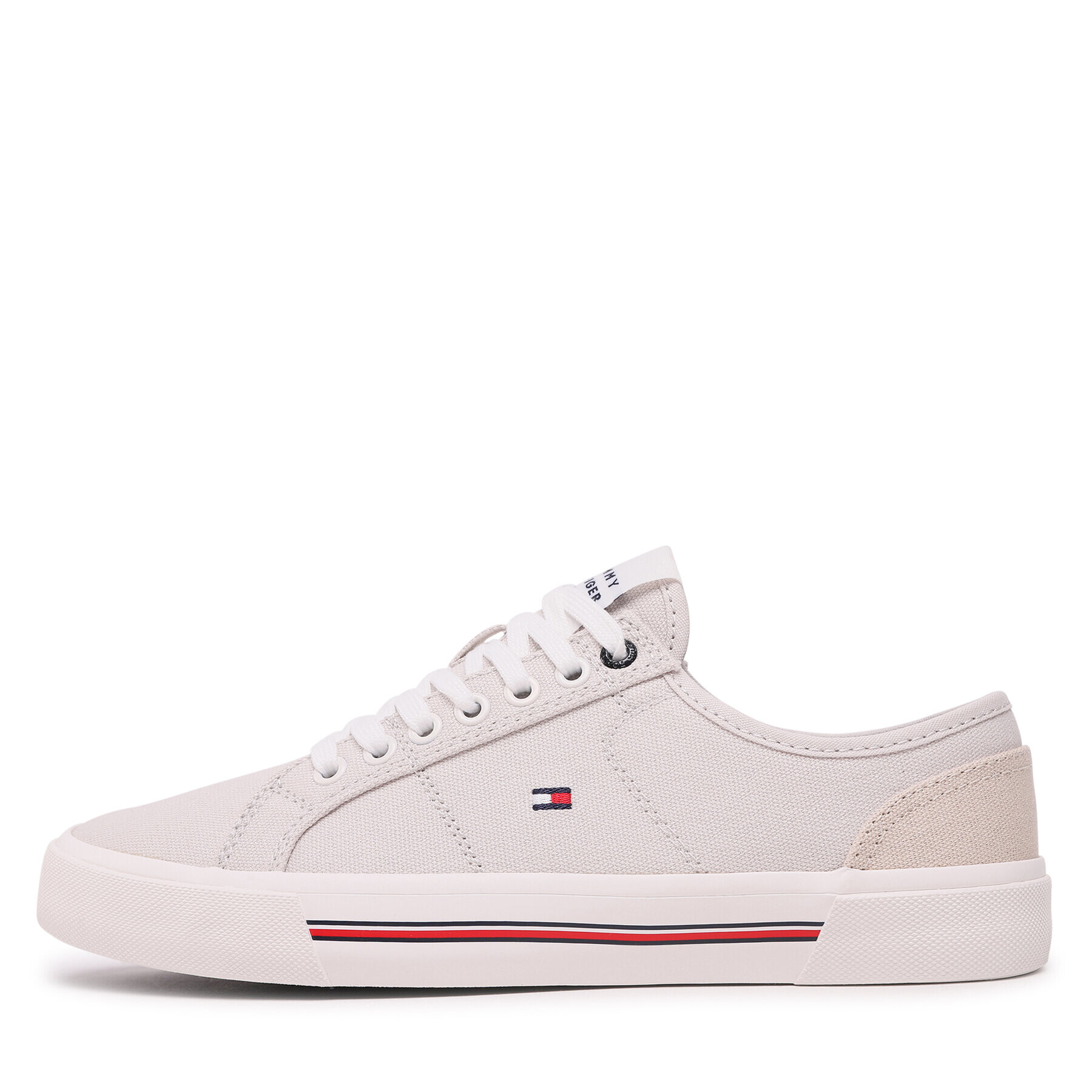 Tommy Hilfiger Гуменки Core Corporate Vulc Canvas FM0FM04560 Сив - Pepit.bg