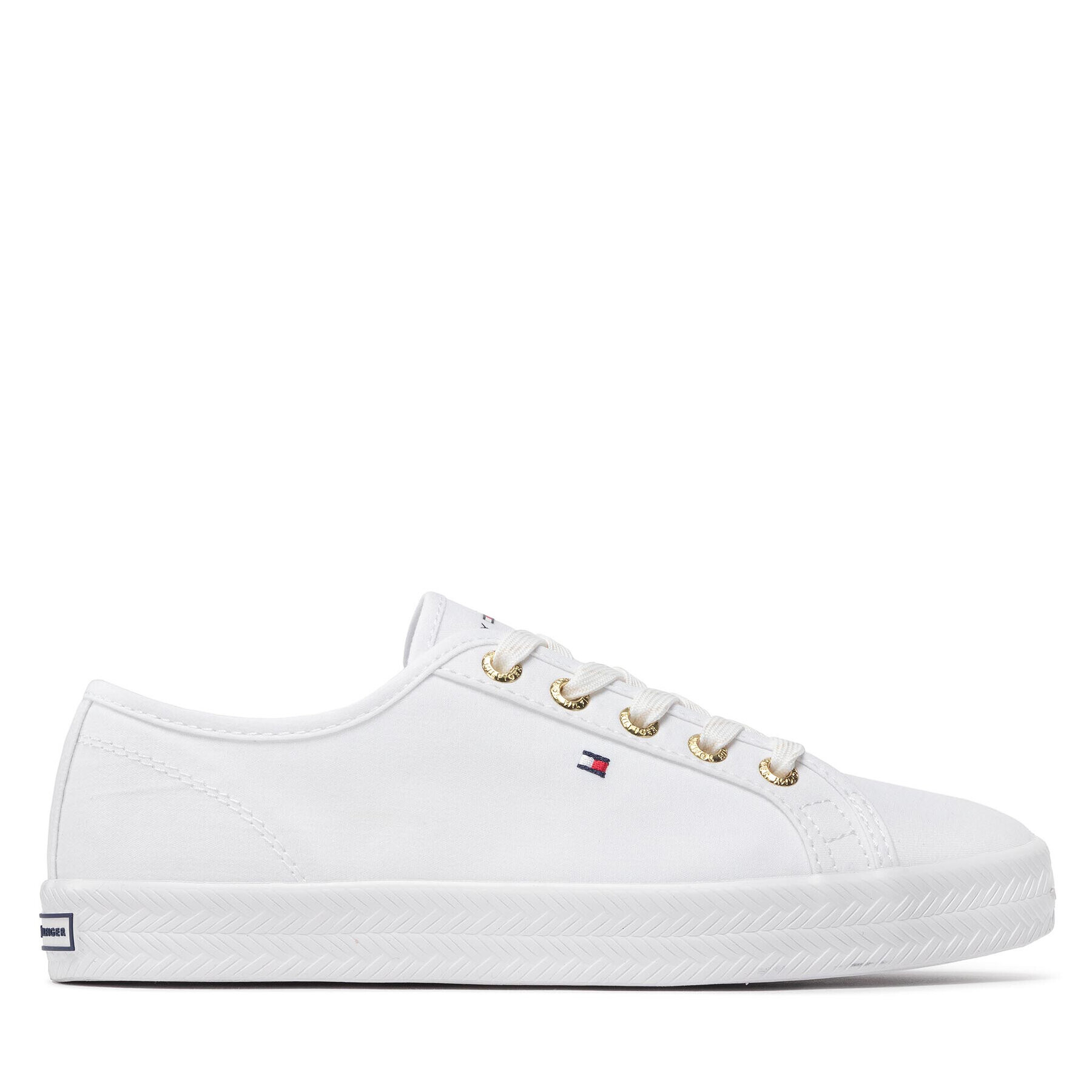 Tommy Hilfiger Гуменки Essential Nautical Sneaker FW0FW06512 Бял - Pepit.bg