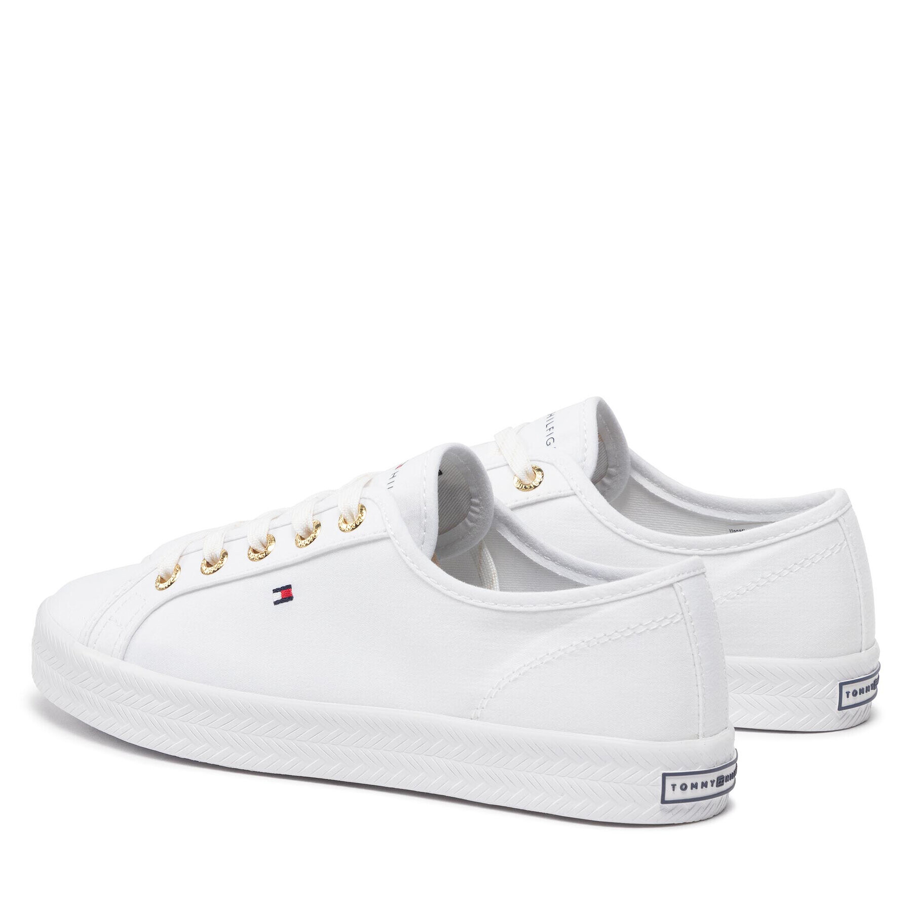 Tommy Hilfiger Гуменки Essential Nautical Sneaker FW0FW06512 Бял - Pepit.bg