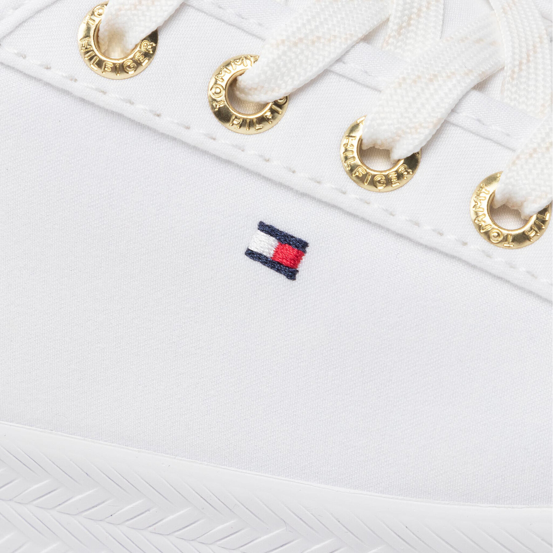 Tommy Hilfiger Гуменки Essential Nautical Sneaker FW0FW06512 Бял - Pepit.bg