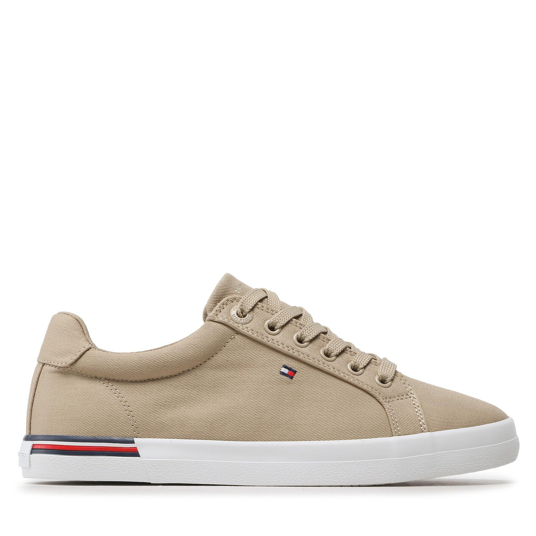 Tommy Hilfiger Гуменки Essential Stripes FW0FW06954 Бежов - Pepit.bg