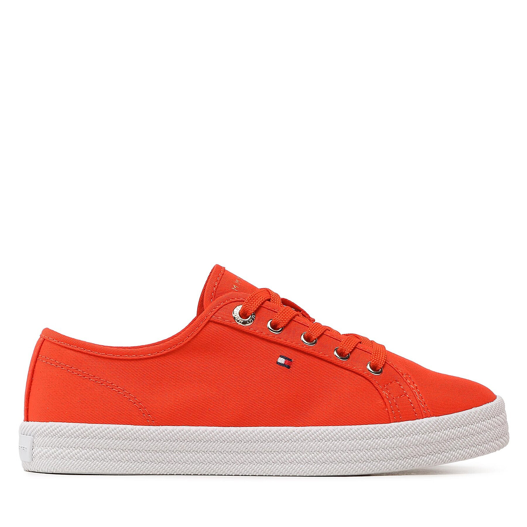 Tommy Hilfiger Гуменки Essential Vulcanized Sneaker FW0FW07119 Червен - Pepit.bg