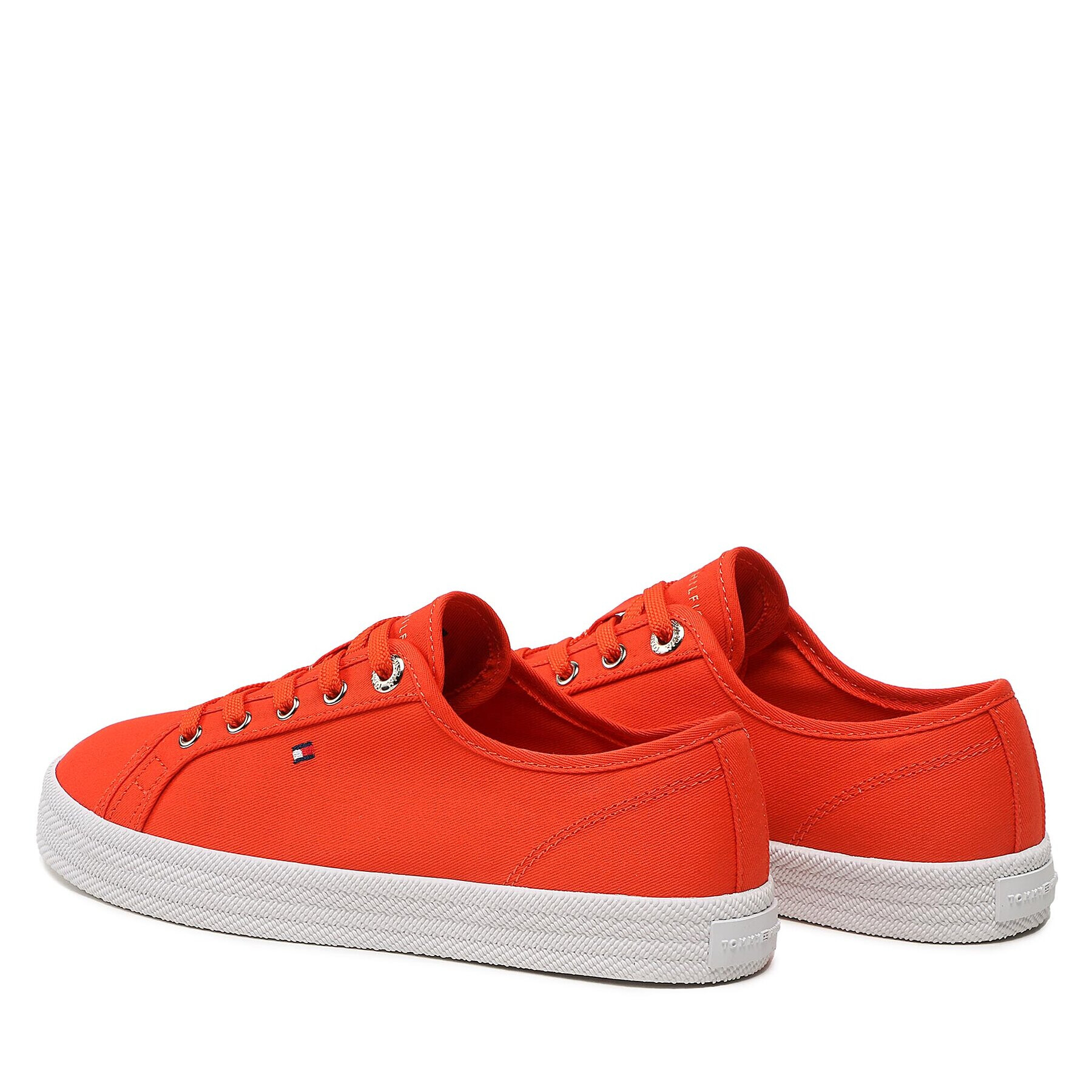 Tommy Hilfiger Гуменки Essential Vulcanized Sneaker FW0FW07119 Червен - Pepit.bg