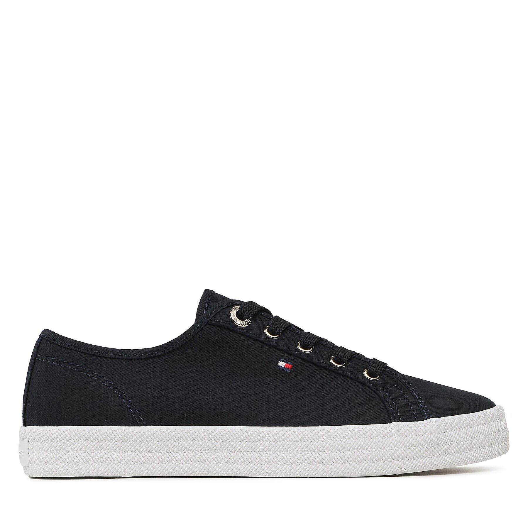 Tommy Hilfiger Гуменки Essential Vulcanized Sneaker FW0FW07119 Тъмносин - Pepit.bg