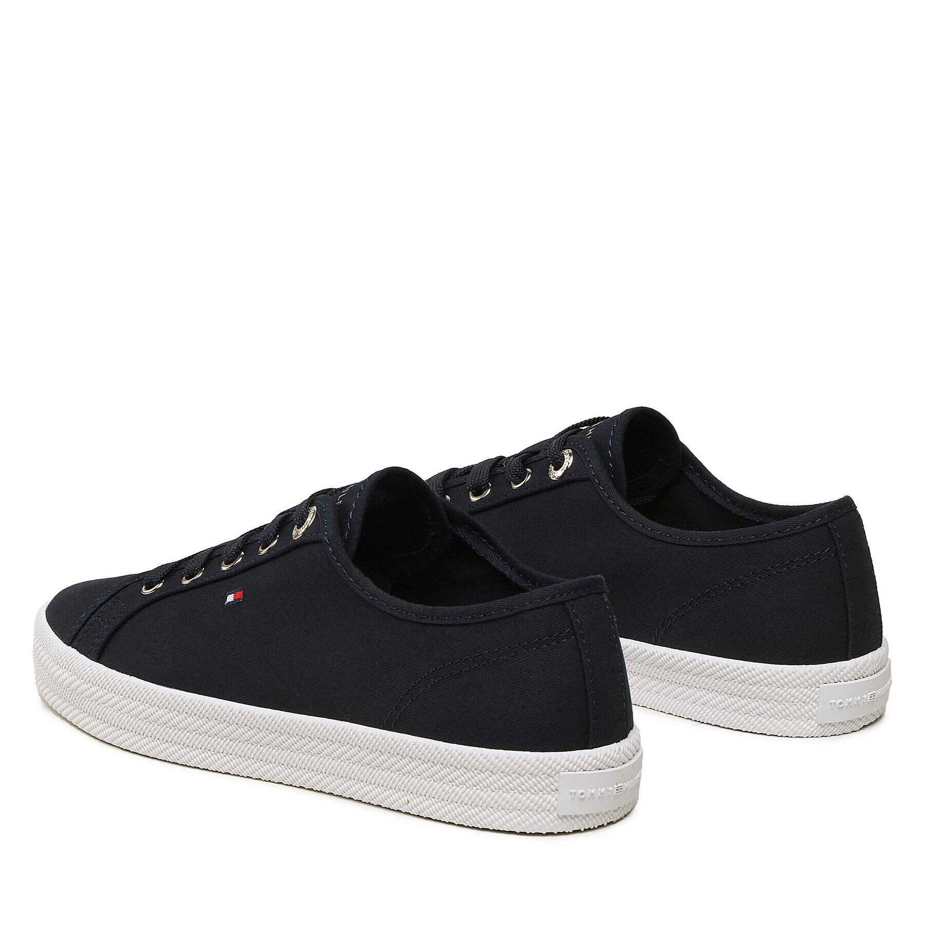 Tommy Hilfiger Гуменки Essential Vulcanized Sneaker FW0FW07119 Тъмносин - Pepit.bg