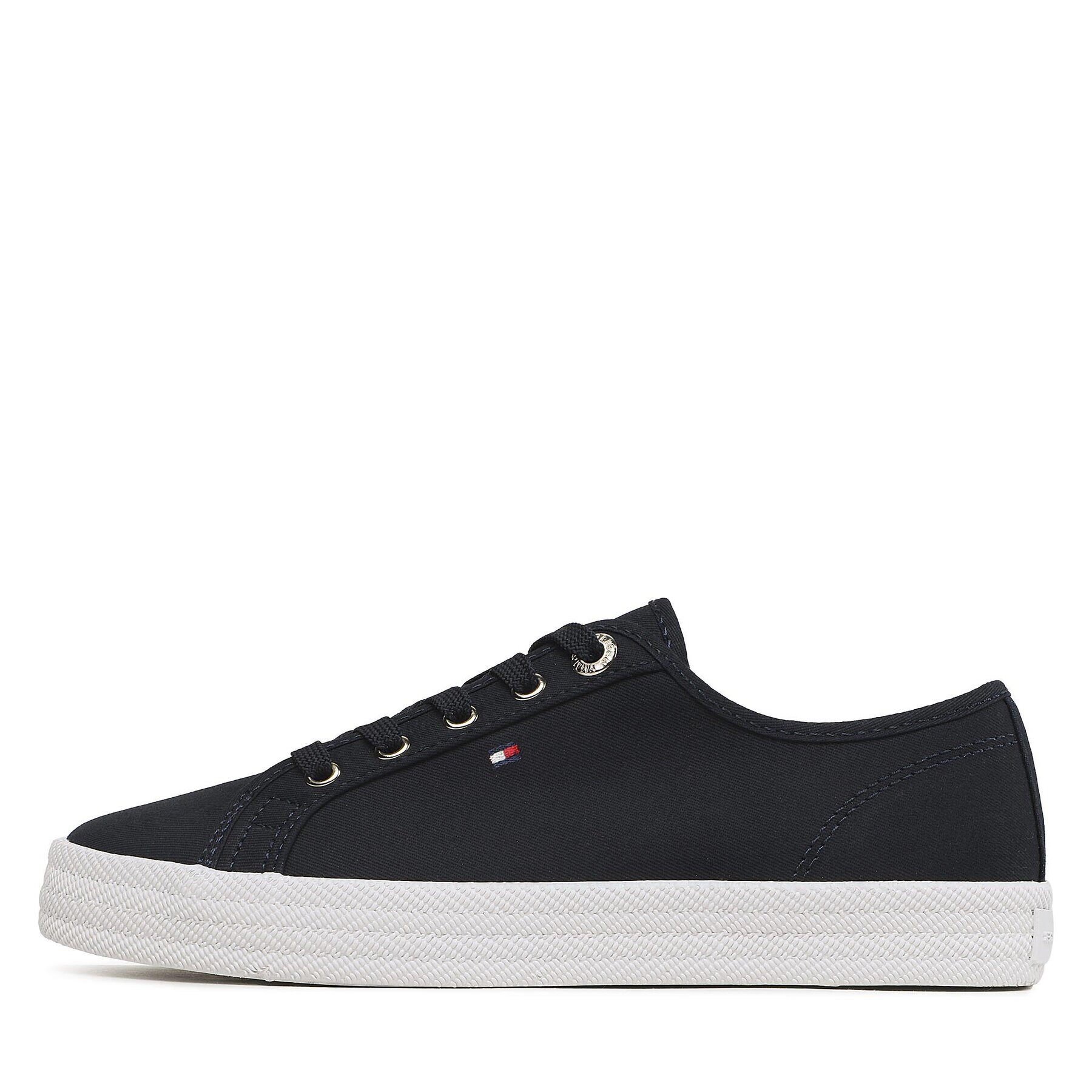 Tommy Hilfiger Гуменки Essential Vulcanized Sneaker FW0FW07119 Тъмносин - Pepit.bg