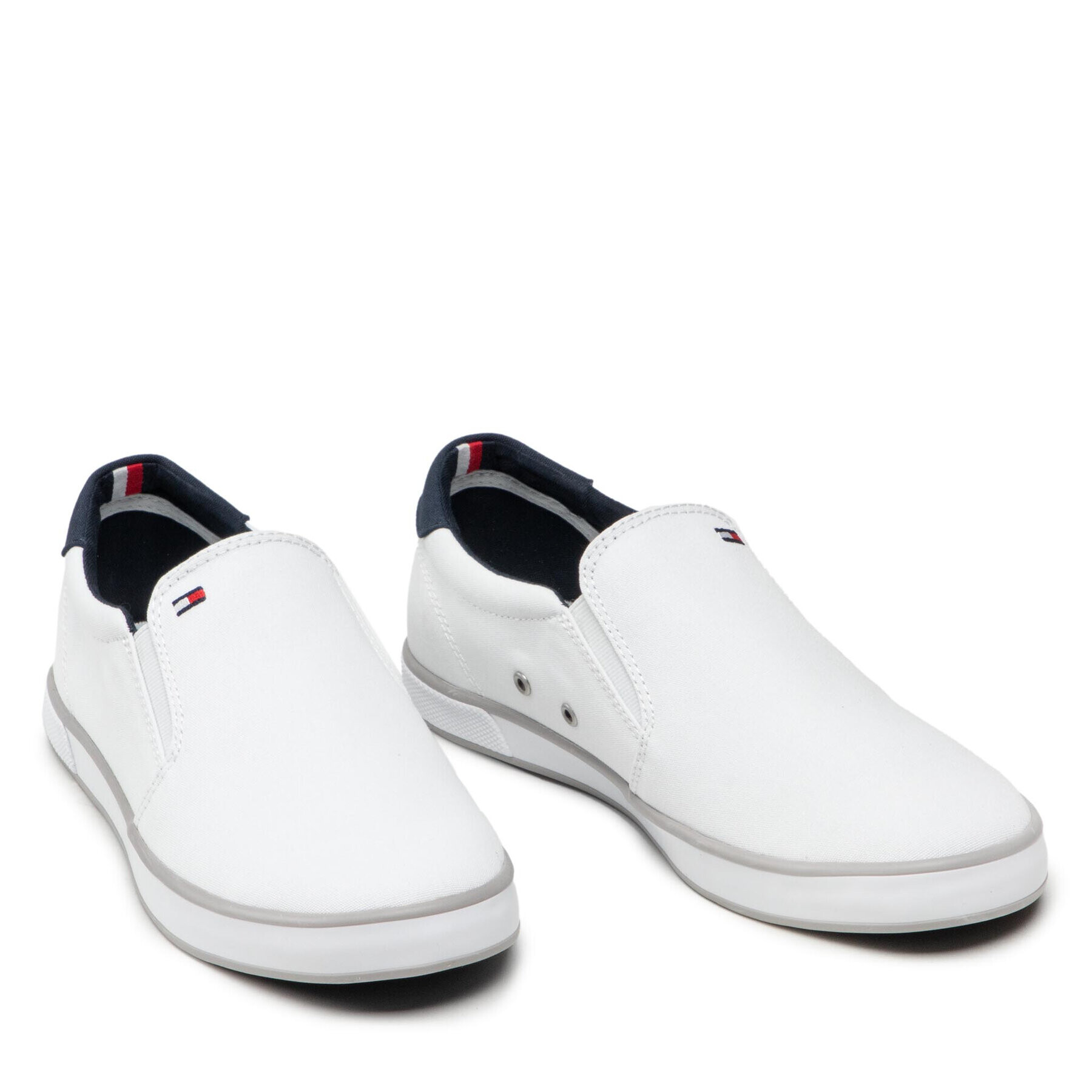 Tommy Hilfiger Гуменки Harlow 2D FM0FM00597 Бял - Pepit.bg