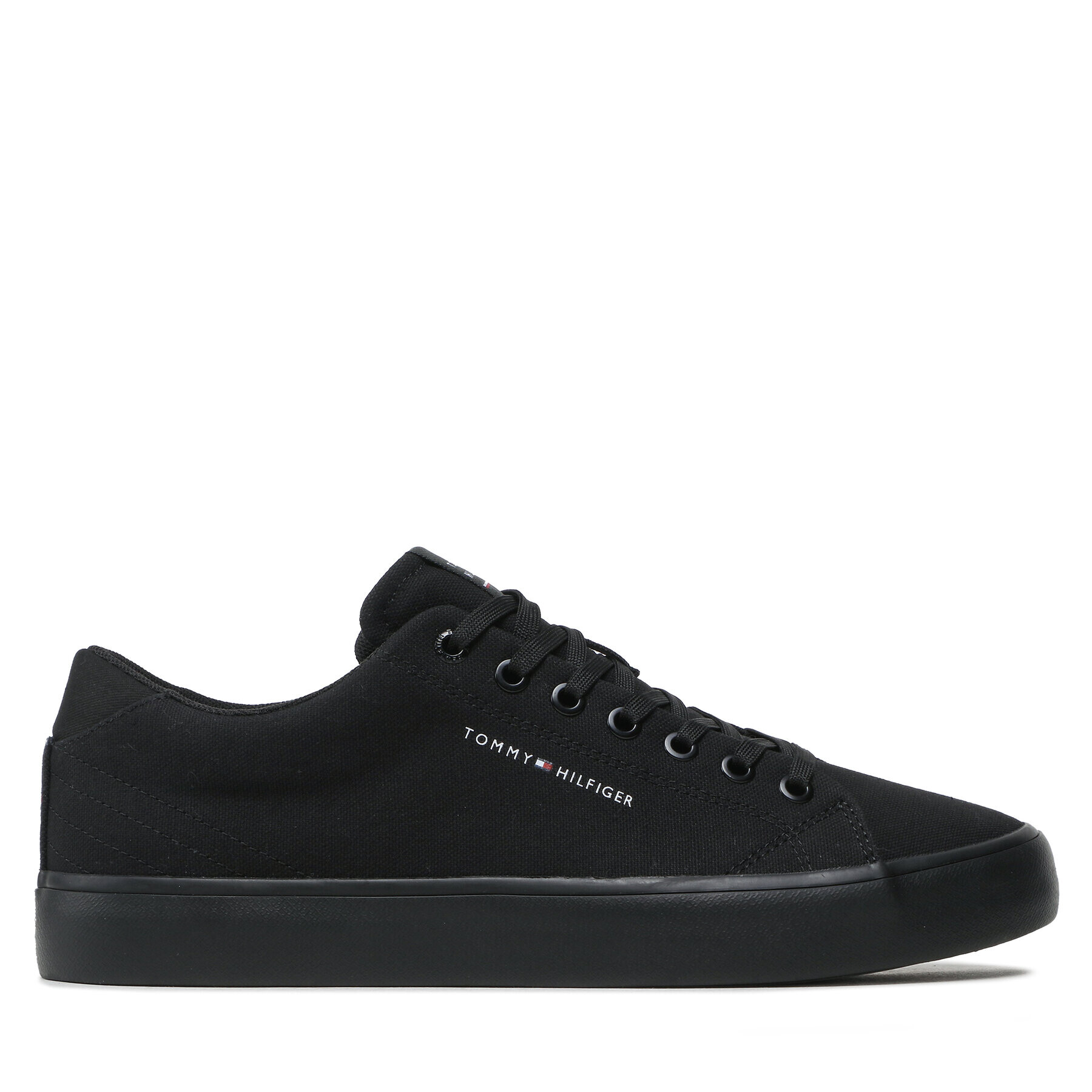 Tommy Hilfiger Гуменки Hi Vulc Core Low Canvas FM0FM04686 Черен - Pepit.bg