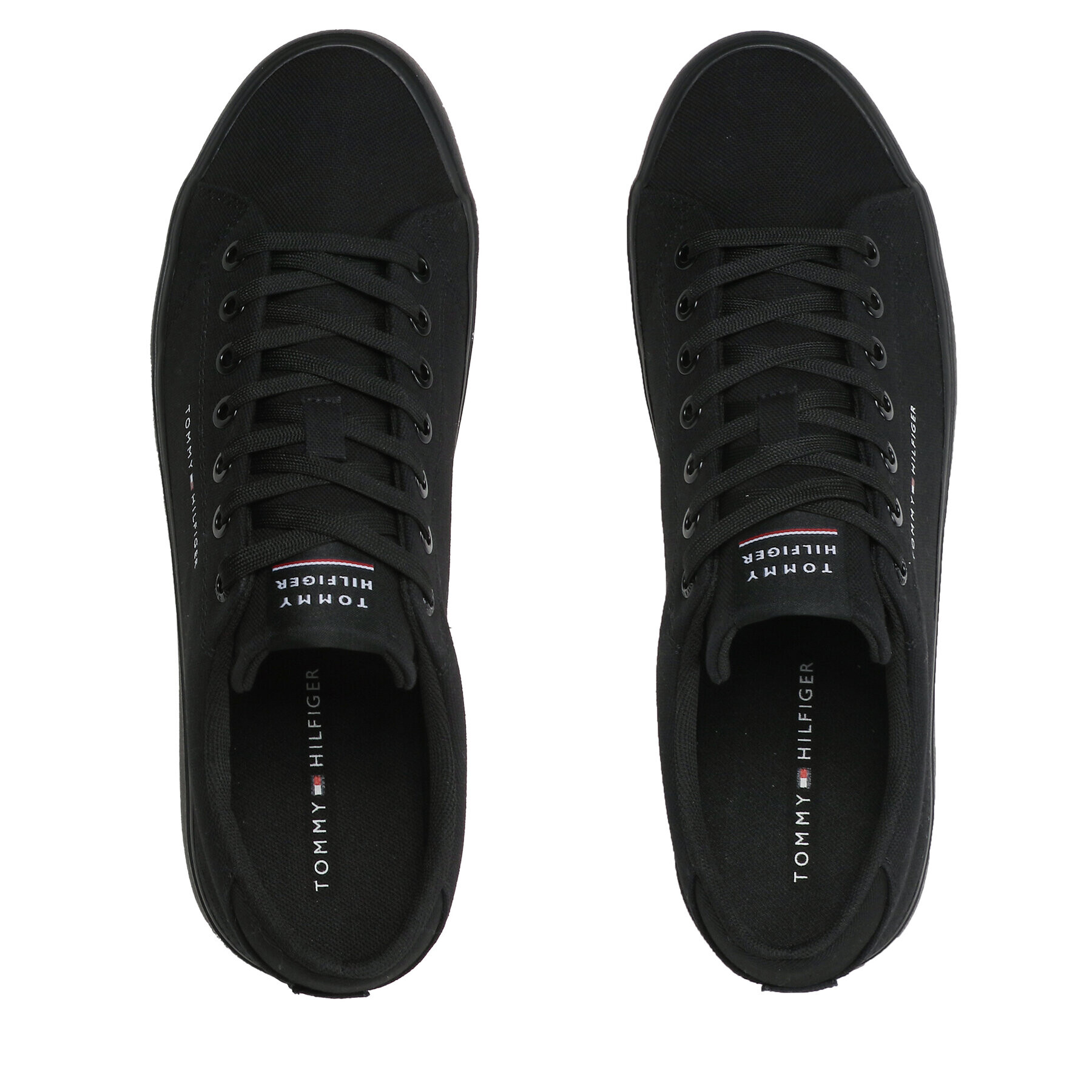 Tommy Hilfiger Гуменки Hi Vulc Core Low Canvas FM0FM04686 Черен - Pepit.bg