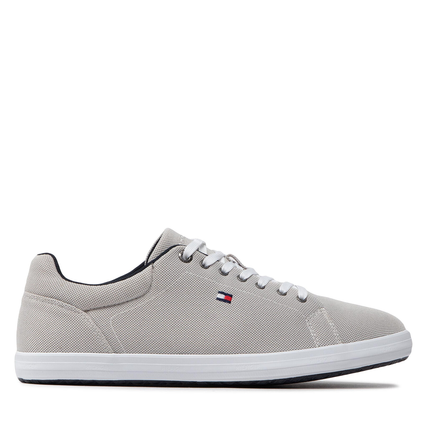 Tommy Hilfiger Гуменки Iconic Vulc Mesh Logo FM0FM04034 Сив - Pepit.bg