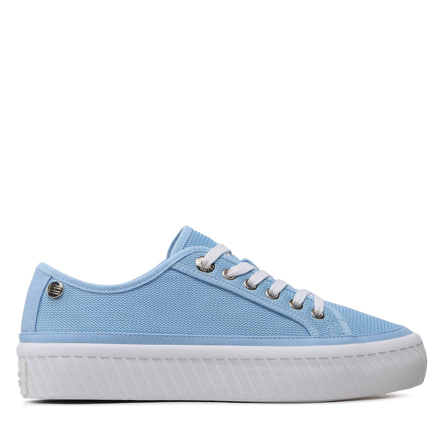 Tommy Hilfiger Гуменки Platform Vulcanized Sneaker FW0FW07156 Син - Pepit.bg
