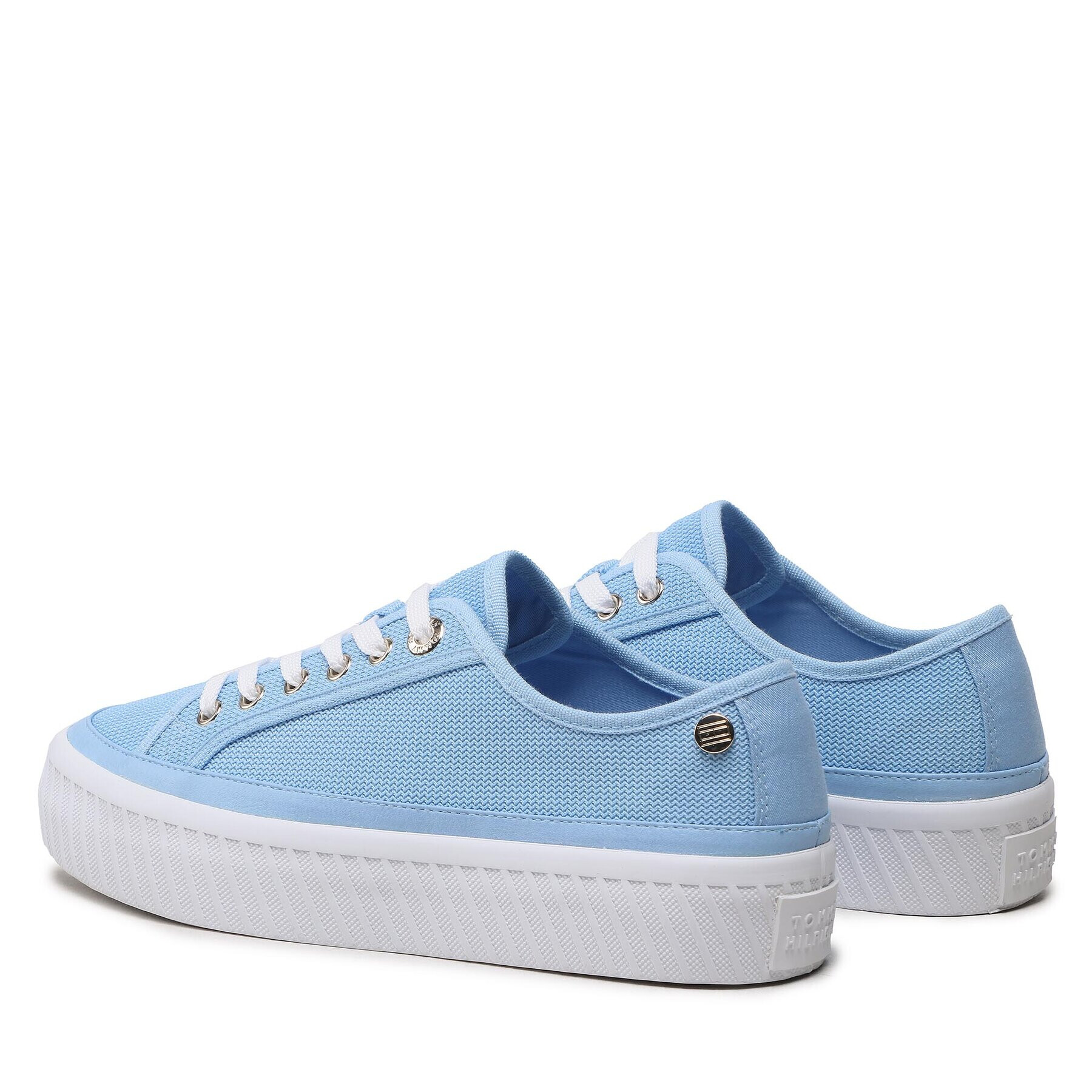 Tommy Hilfiger Гуменки Platform Vulcanized Sneaker FW0FW07156 Син - Pepit.bg
