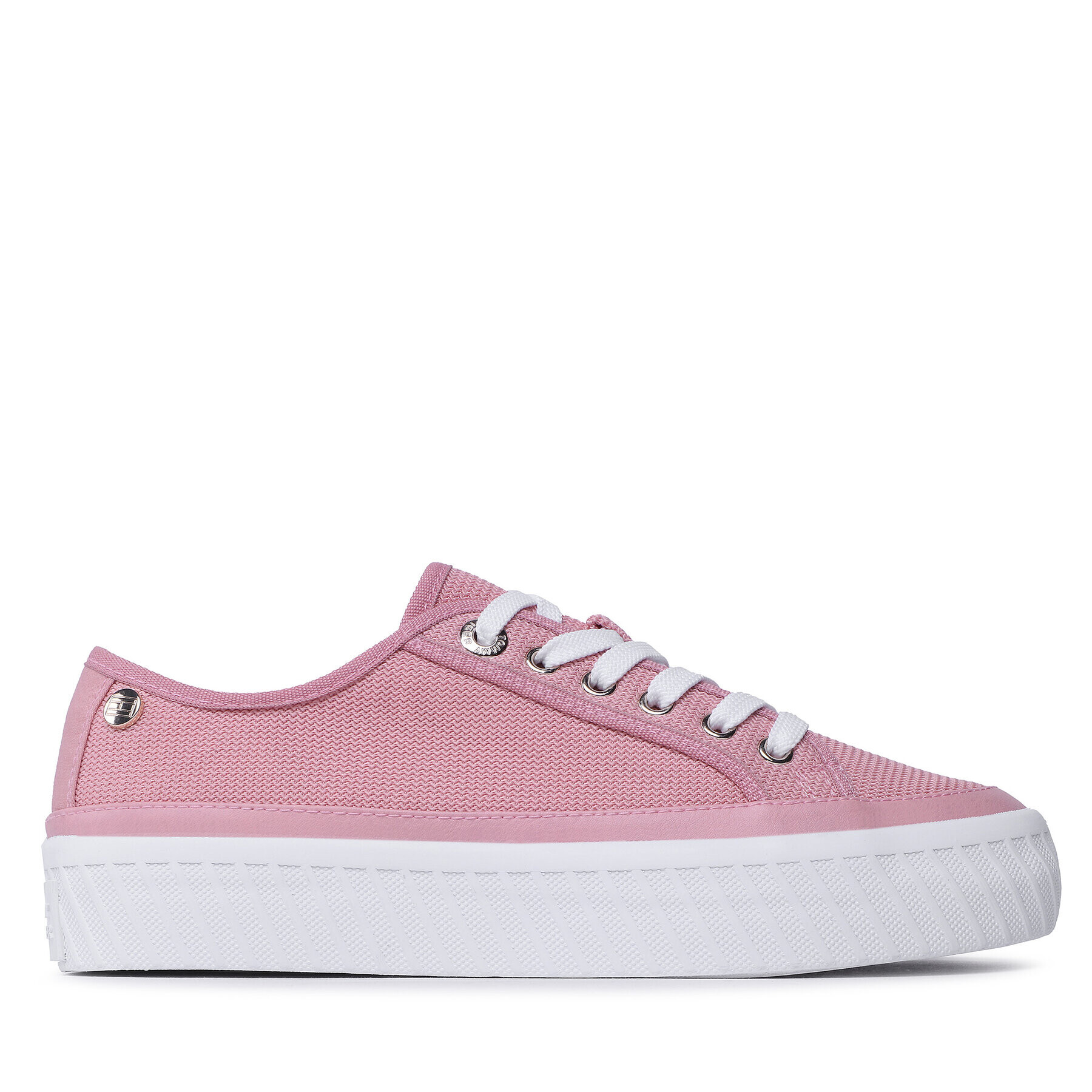 Tommy Hilfiger Гуменки Platform Vulcanized Sneaker FW0FW07156 Розов - Pepit.bg