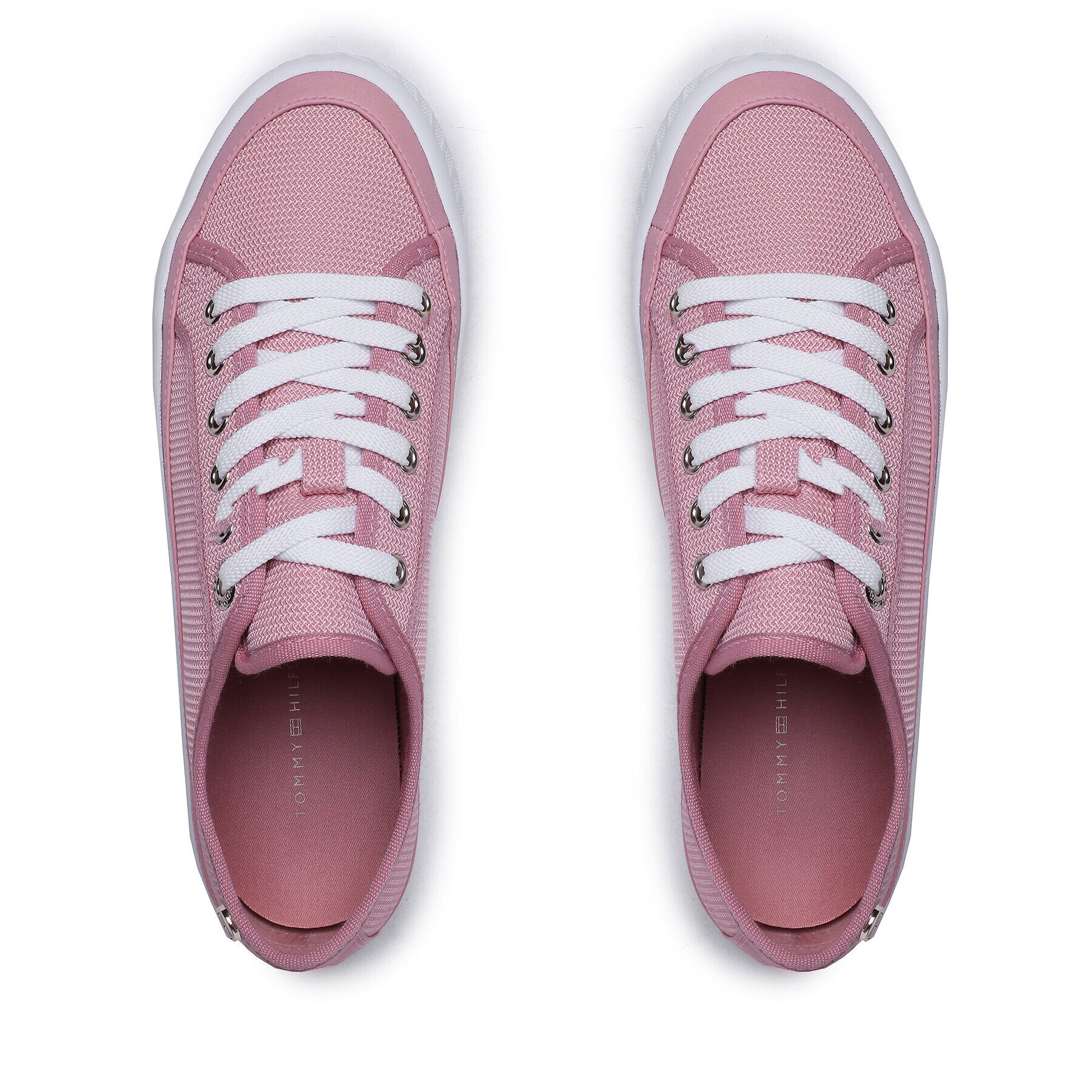Tommy Hilfiger Гуменки Platform Vulcanized Sneaker FW0FW07156 Розов - Pepit.bg