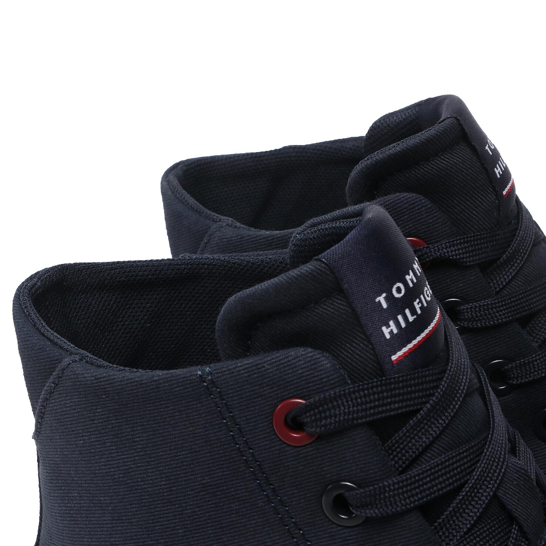 Tommy Hilfiger Гуменки Th Hi Vulc Core Canvas FM0FM04729 Тъмносин - Pepit.bg