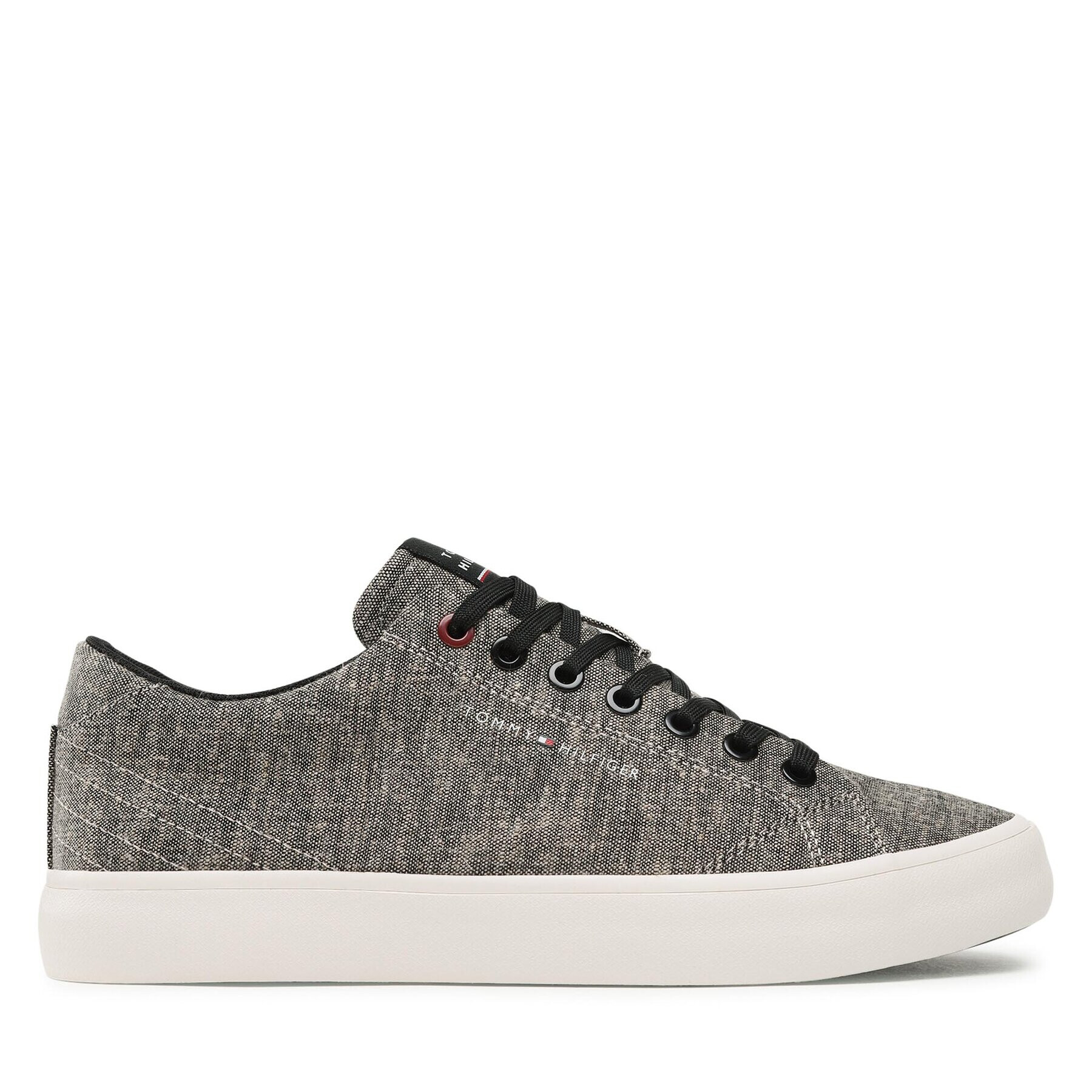 Tommy Hilfiger Гуменки Th Hi Vulc Core Low Chambray FM0FM04738 Сив - Pepit.bg