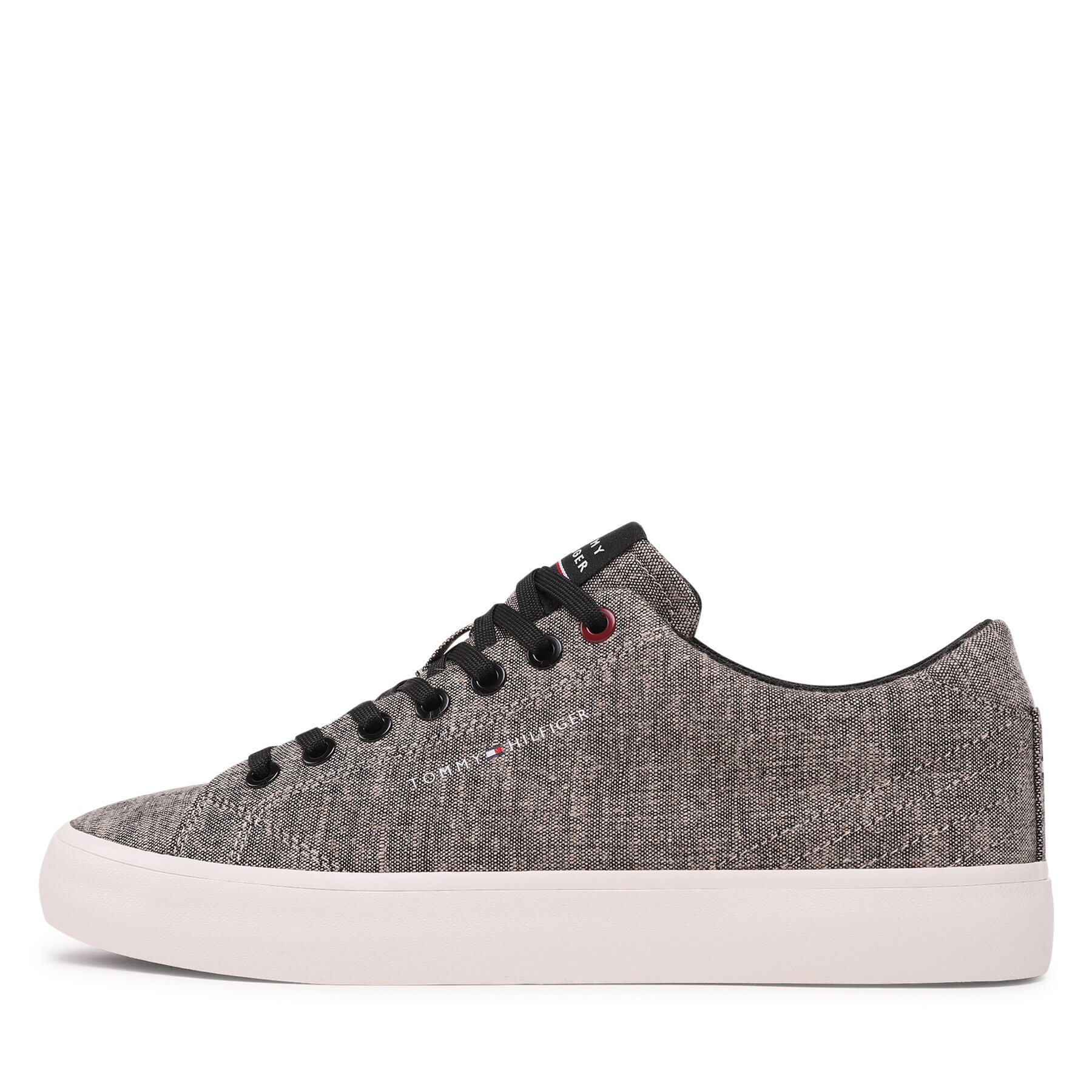 Tommy Hilfiger Гуменки Th Hi Vulc Core Low Chambray FM0FM04738 Сив - Pepit.bg