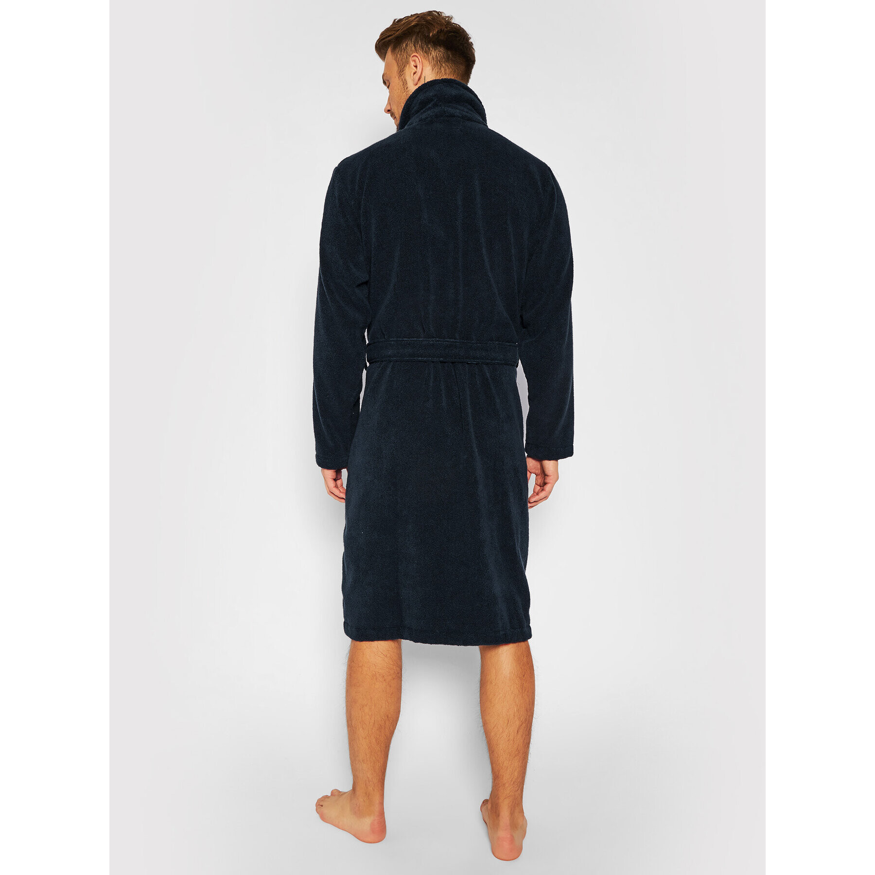 Tommy Hilfiger Халат Icon Bathrobe 2S87905539 Тъмносин - Pepit.bg