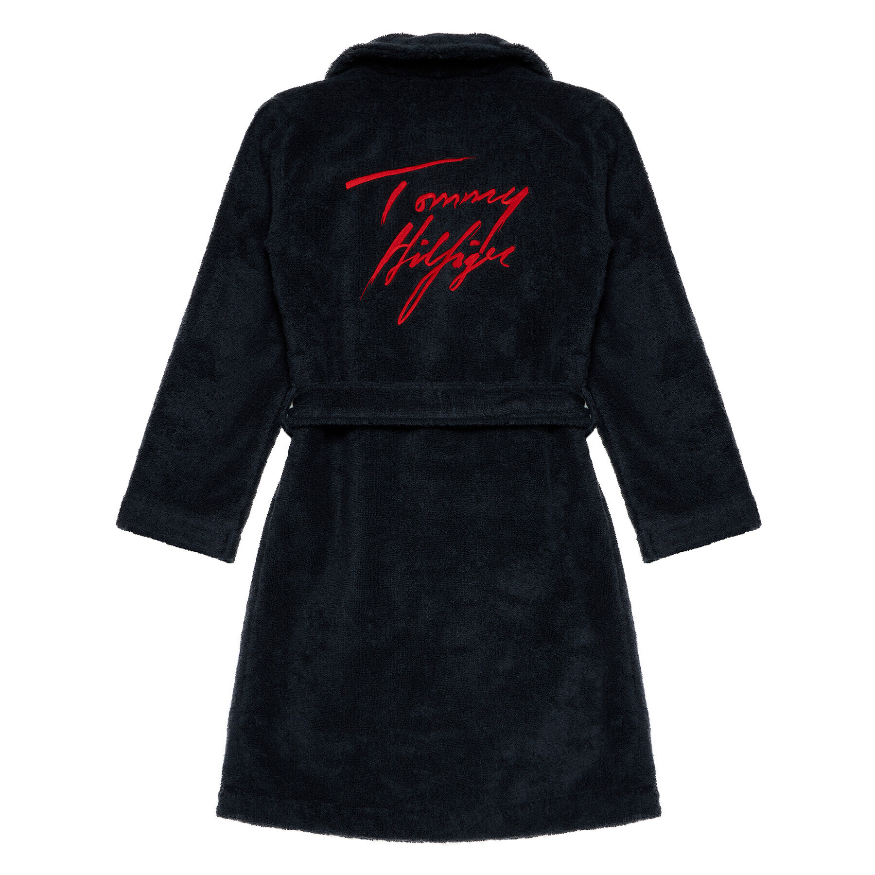 Tommy Hilfiger Халат Robe UB0UB00374 Тъмносин - Pepit.bg