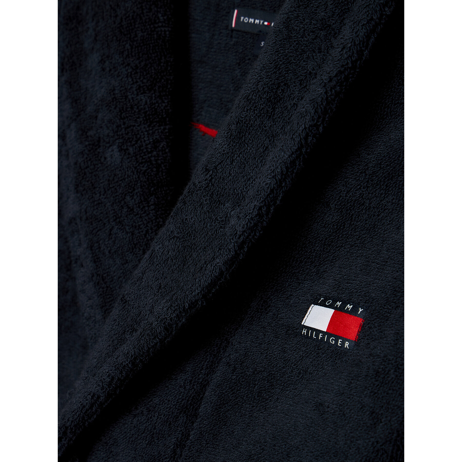 Tommy Hilfiger Халат Robe UB0UB00374 Тъмносин - Pepit.bg