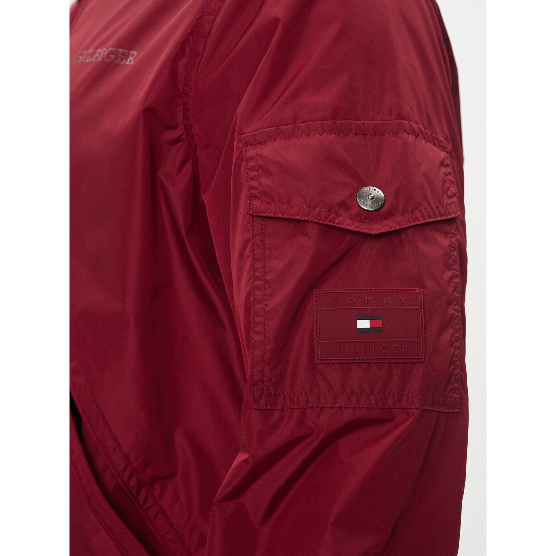 Tommy Hilfiger Яке бомбър MW0MW31642 Червен Regular Fit - Pepit.bg
