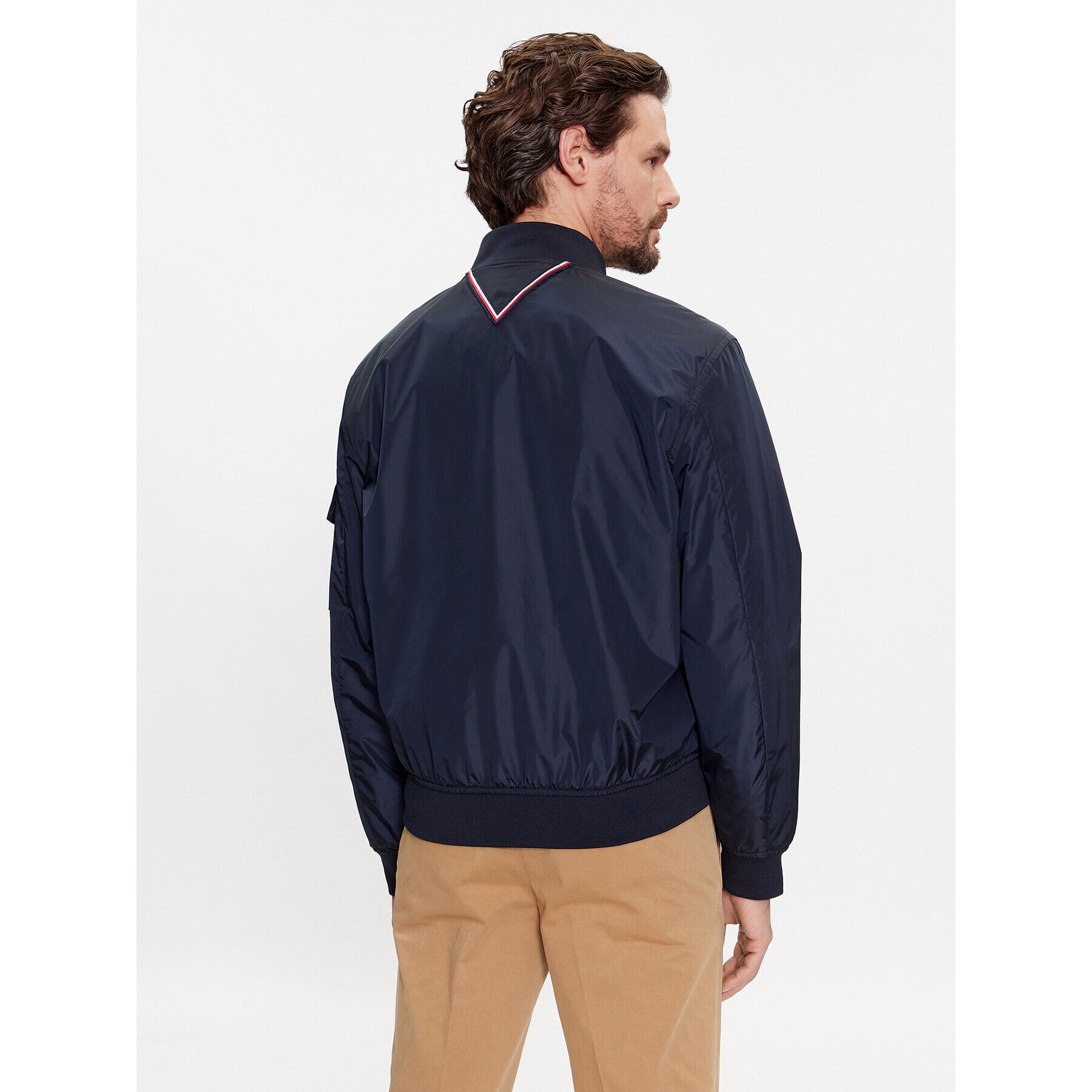 Tommy Hilfiger Яке бомбър MW0MW31642 Тъмносин Regular Fit - Pepit.bg