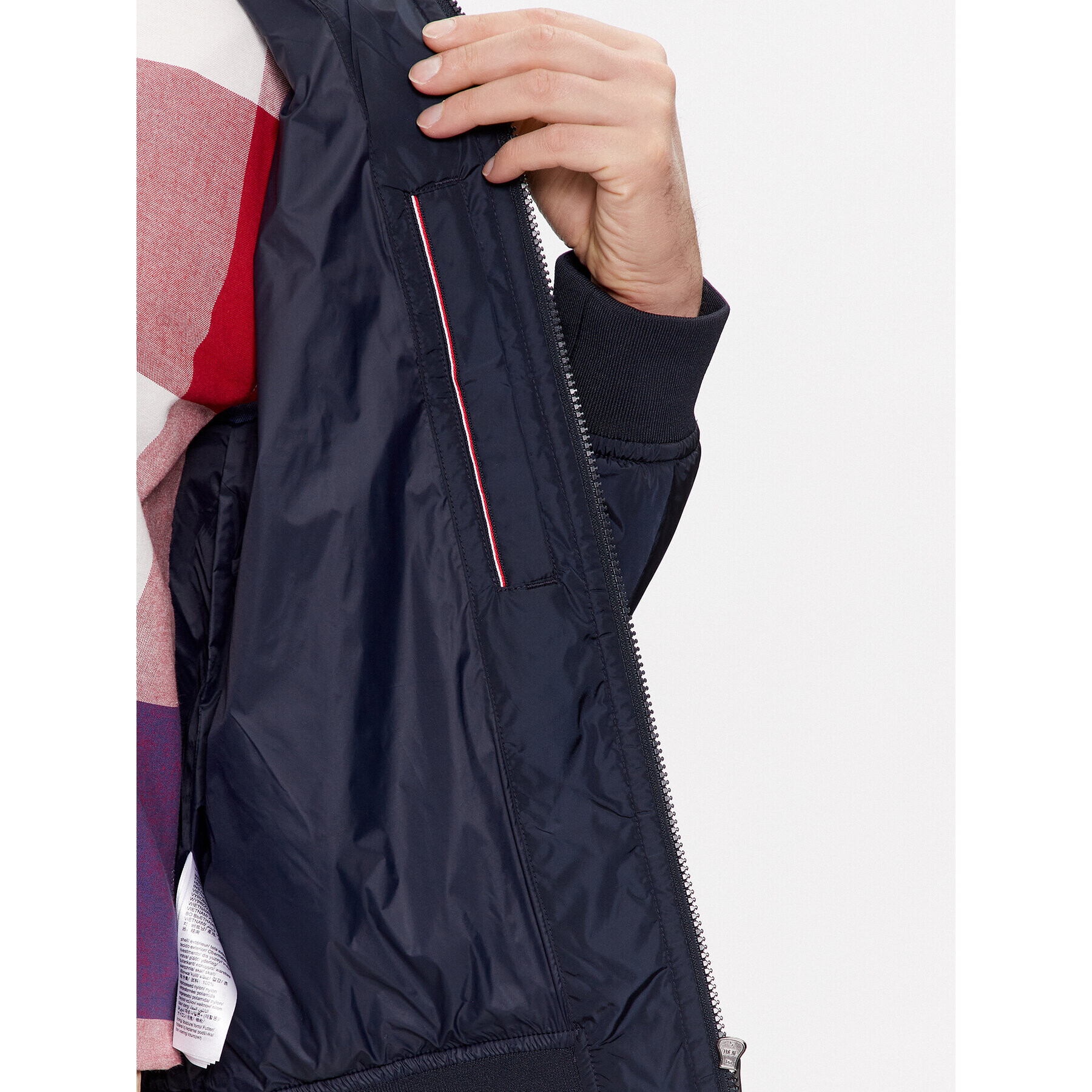 Tommy Hilfiger Яке бомбър MW0MW31642 Тъмносин Regular Fit - Pepit.bg