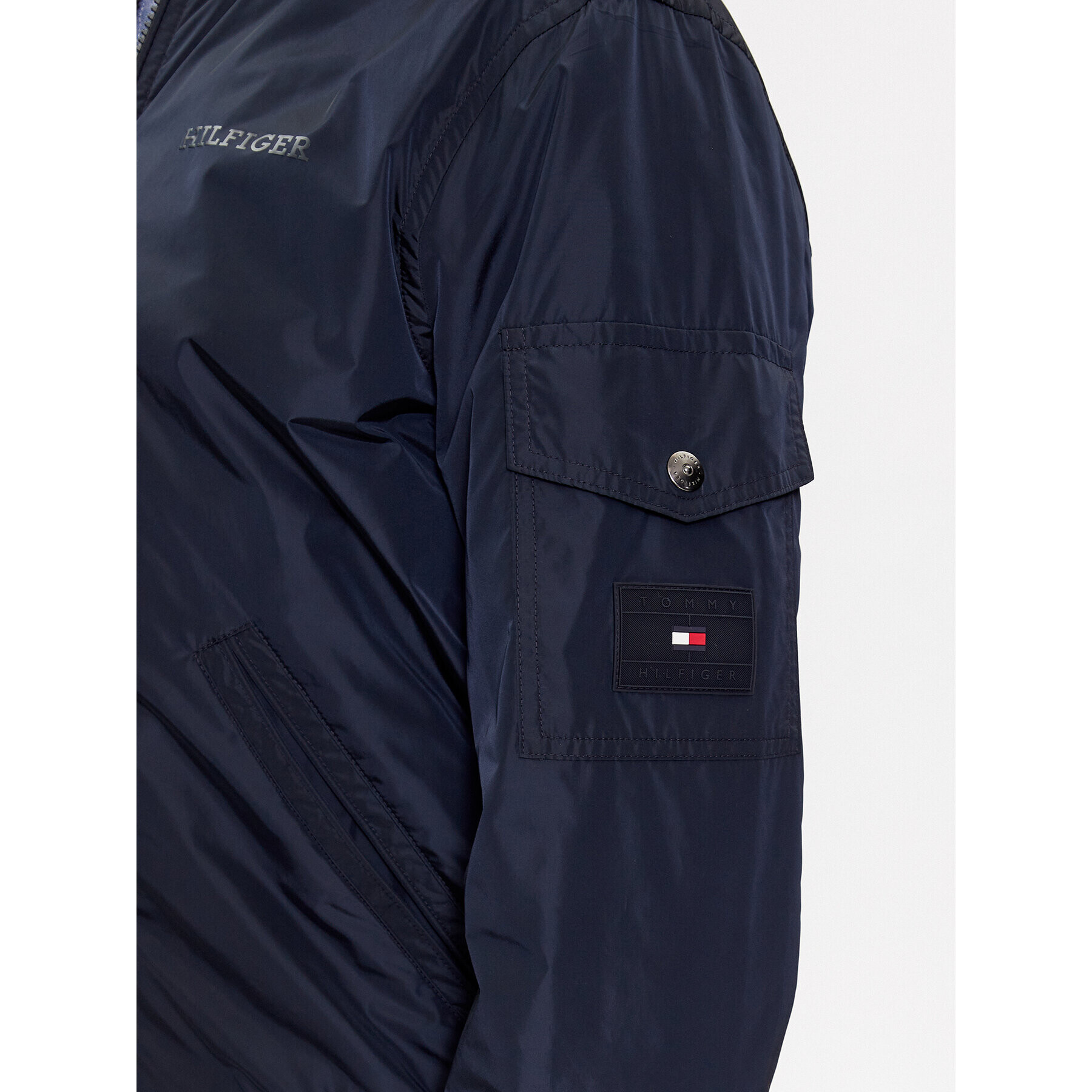 Tommy Hilfiger Яке бомбър MW0MW31642 Тъмносин Regular Fit - Pepit.bg