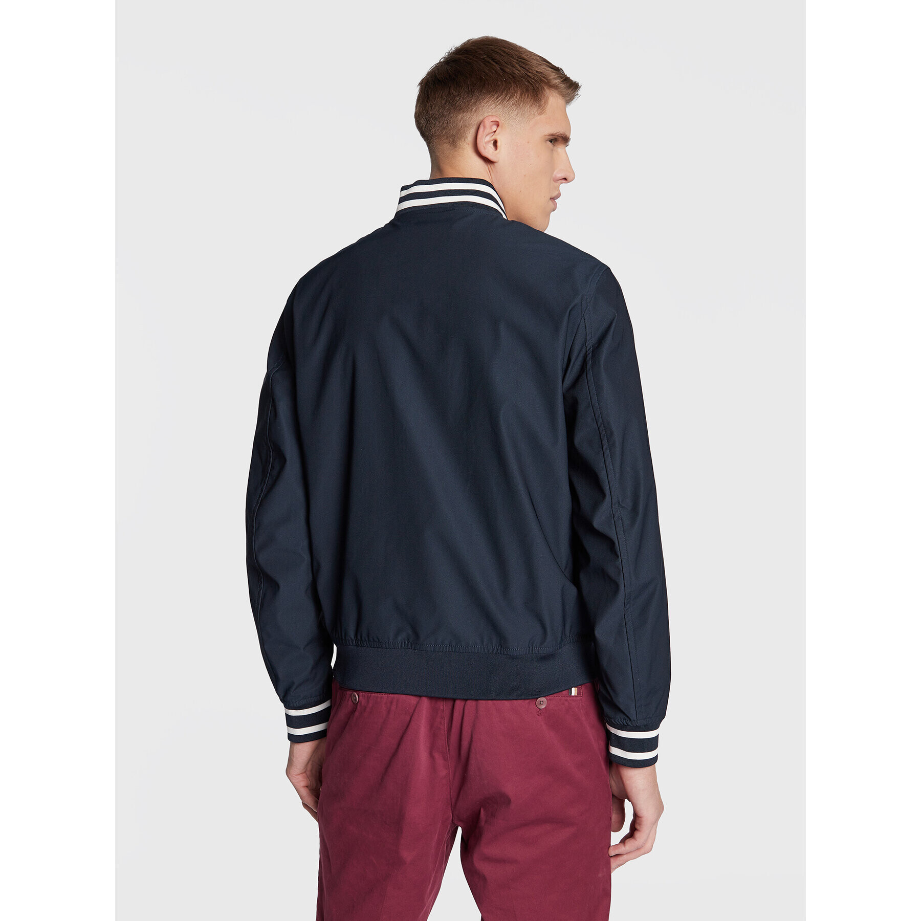 Tommy Hilfiger Яке бомбър Tech Twill MW0MW29682 Тъмносин Regular Fit - Pepit.bg