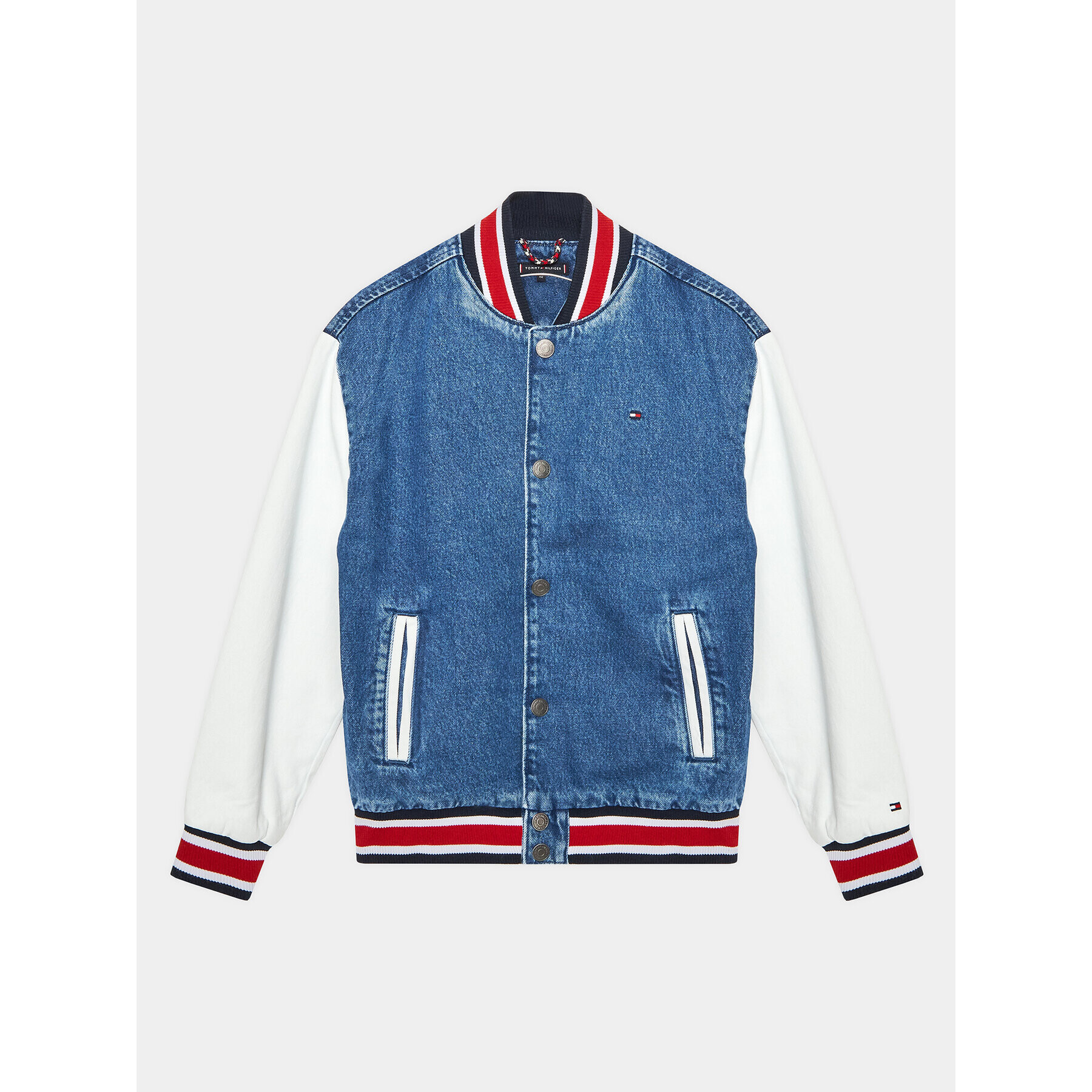 Tommy Hilfiger Яке бомбър Varsity KB0KB08137 D Син Regular Fit - Pepit.bg