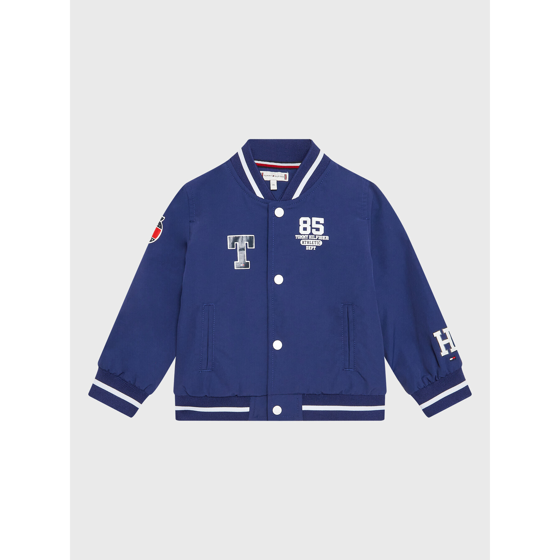 Tommy Hilfiger Яке бомбър Varsity KN0KN01578 Син Regular Fit - Pepit.bg