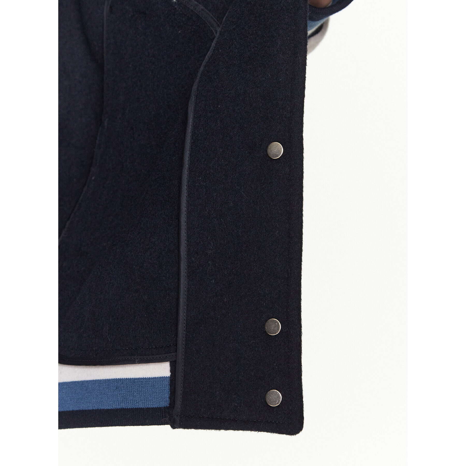 Tommy Hilfiger Яке бомбър Varsity WW0WW38112 Тъмносин Regular Fit - Pepit.bg