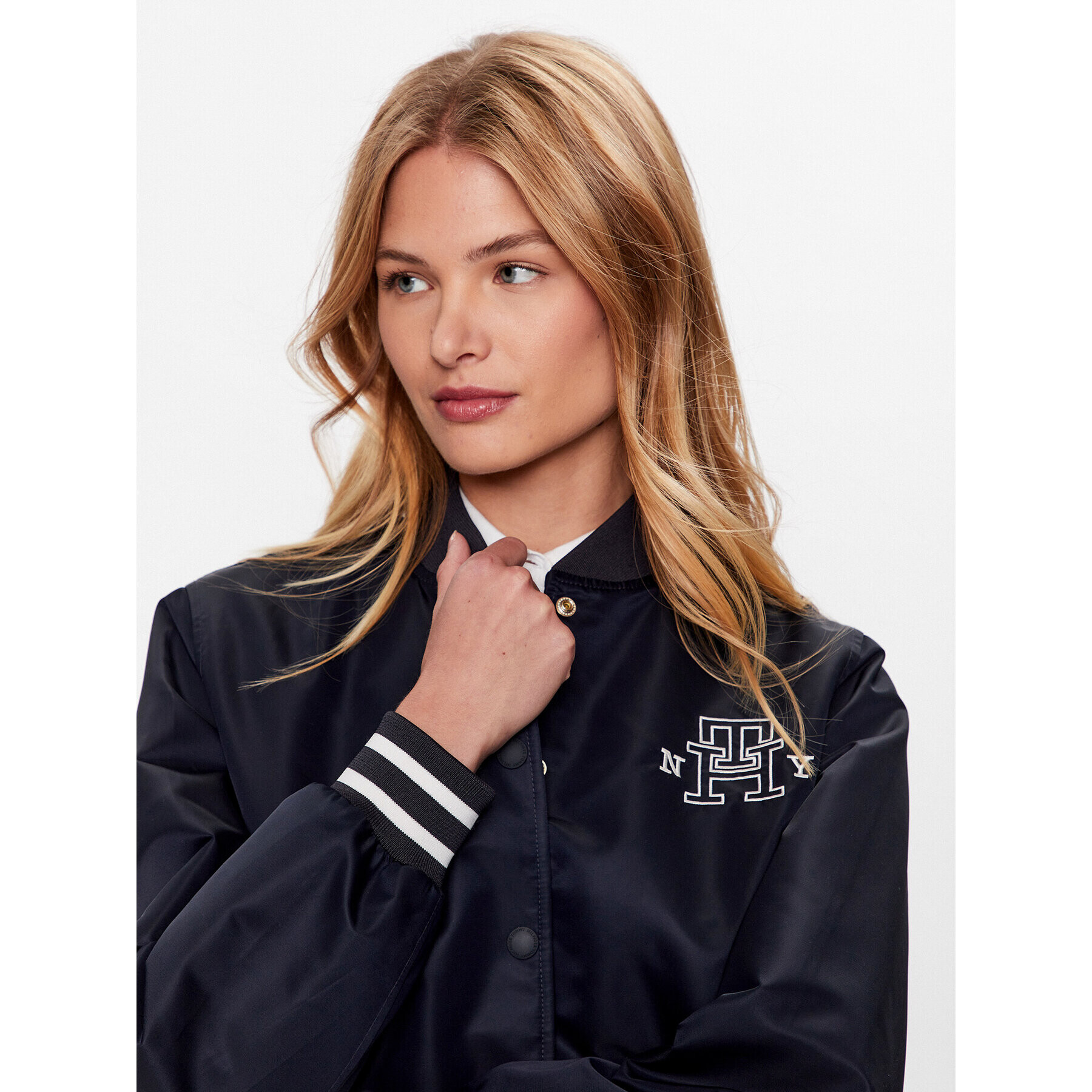 Tommy Hilfiger Яке бомбър Varsity WW0WW38935 Тъмносин Regular Fit - Pepit.bg