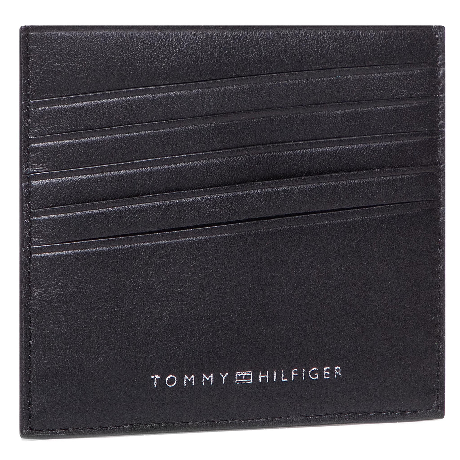 Tommy Hilfiger Калъф за кредитни карти Fine Cc Holder AM0AM06305 Тъмносин - Pepit.bg