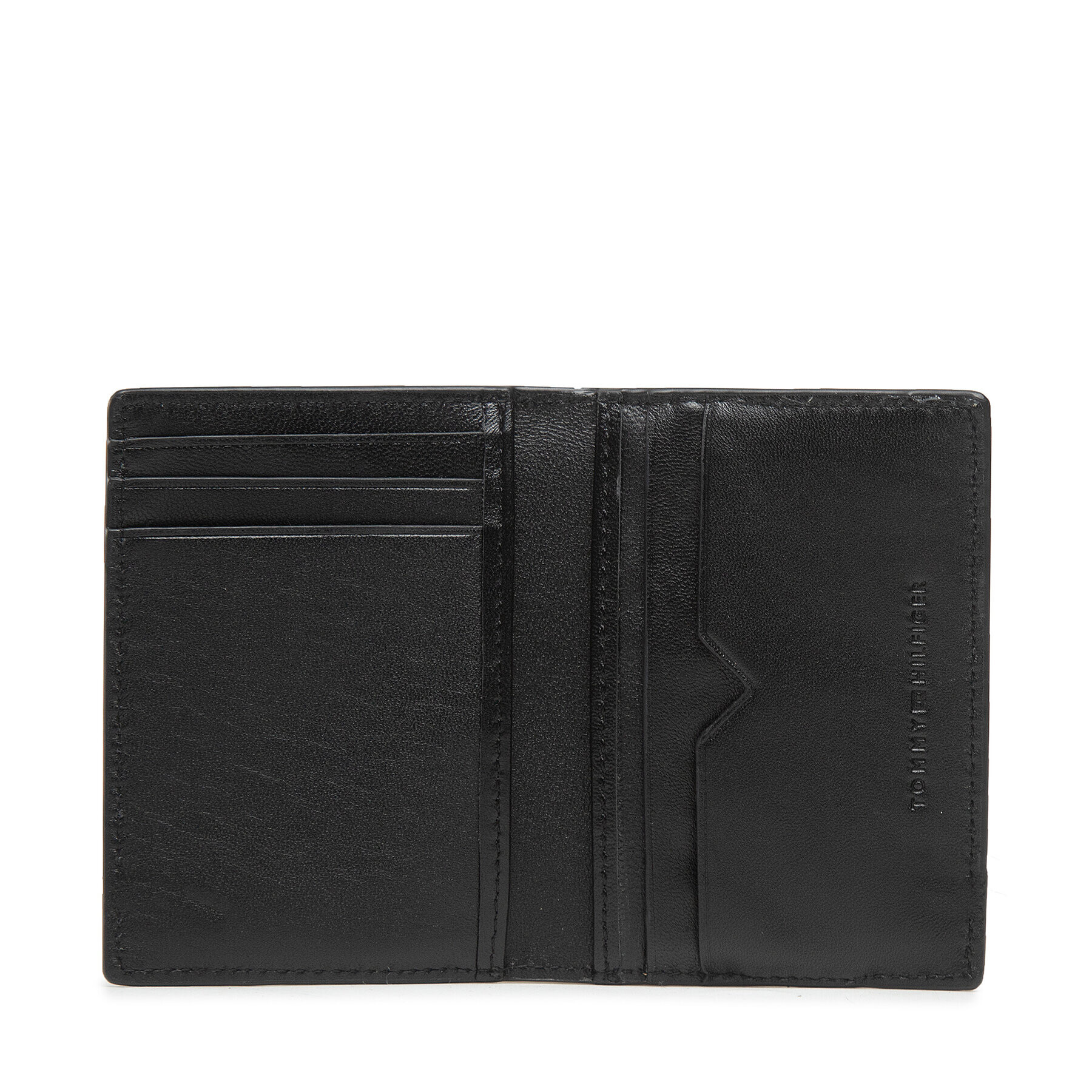 Tommy Hilfiger Калъф за кредитни карти Th Modern Leather Bifold AM0AM10620 Черен - Pepit.bg