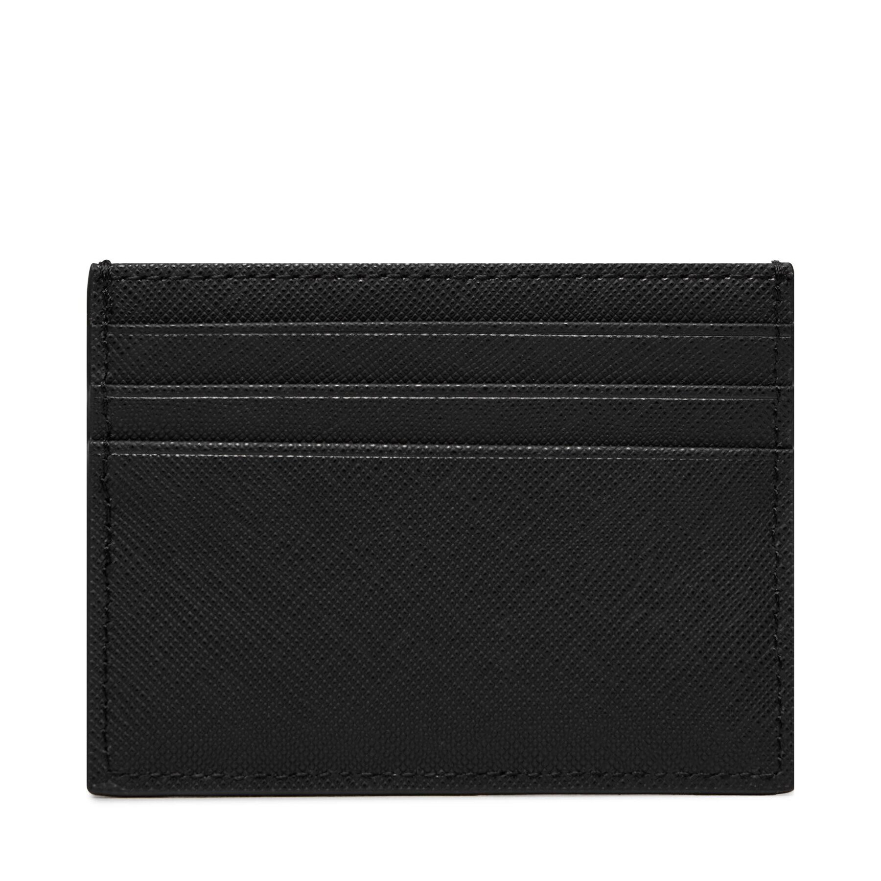 Tommy Hilfiger Калъф за кредитни карти Th Saffiano Cc Holder AM0AM11863 Черен - Pepit.bg