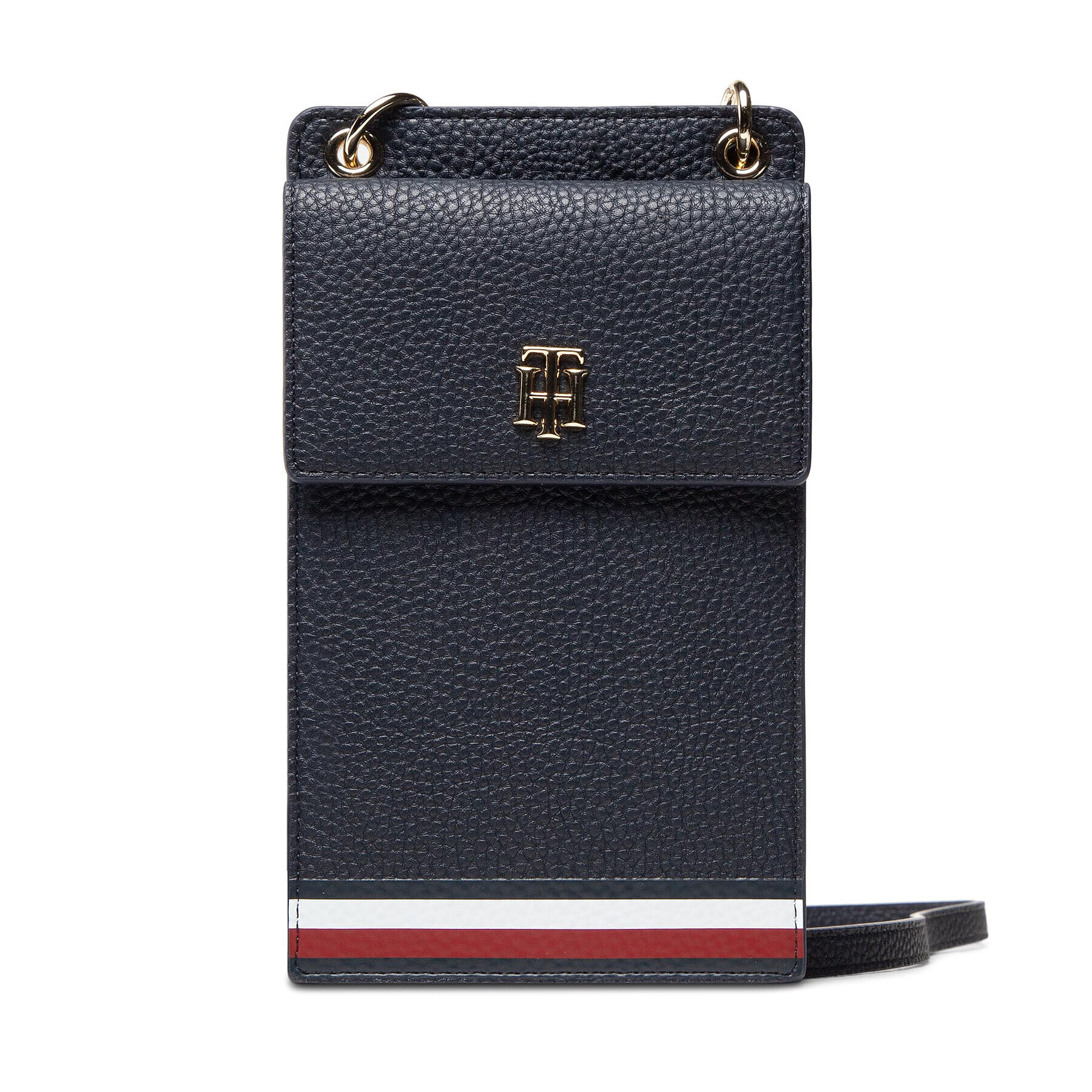 Tommy Hilfiger Калъф за телефон Th Element Phone Wallet Corp AW0AW10542 Тъмносин - Pepit.bg