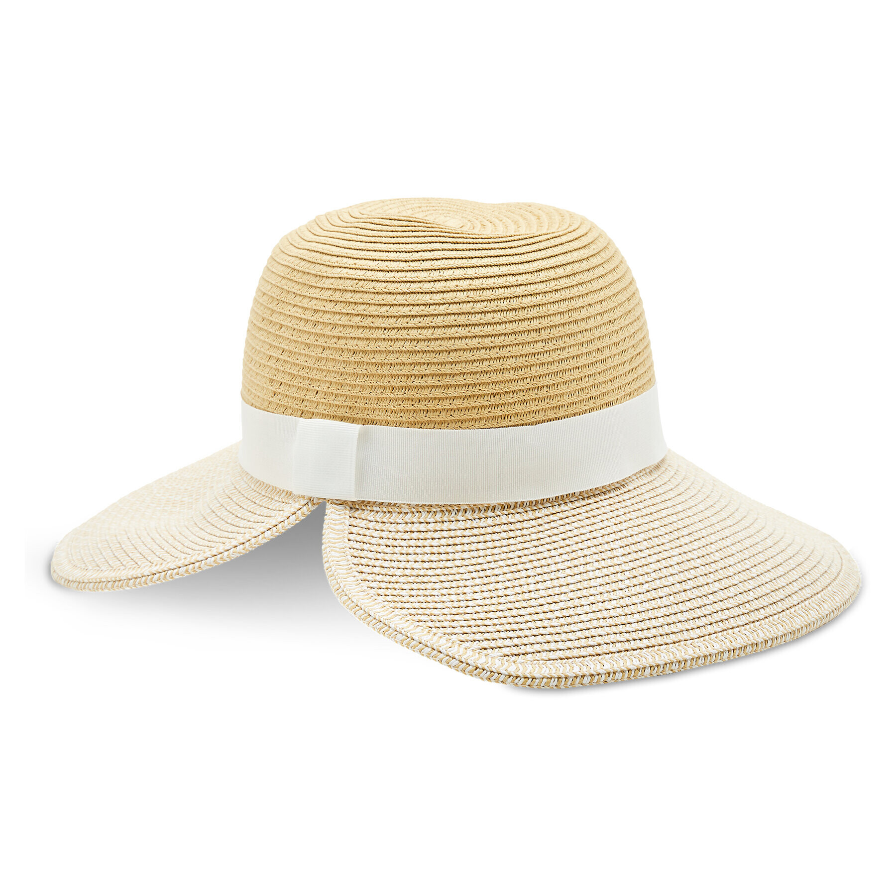 Tommy Hilfiger Капела Beach Straw AW0AW14729 Бежов - Pepit.bg