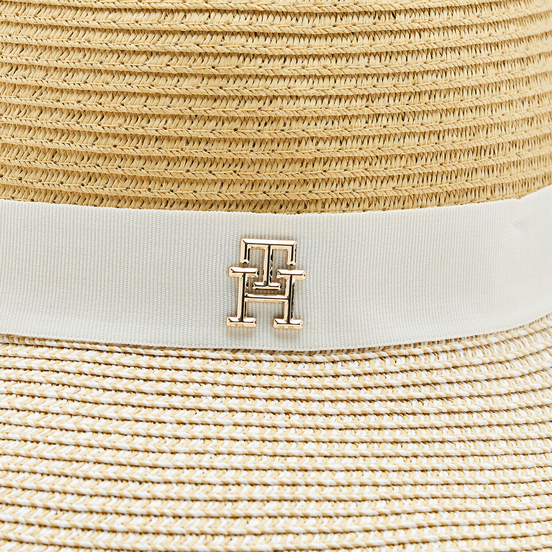 Tommy Hilfiger Капела Beach Straw AW0AW14729 Бежов - Pepit.bg