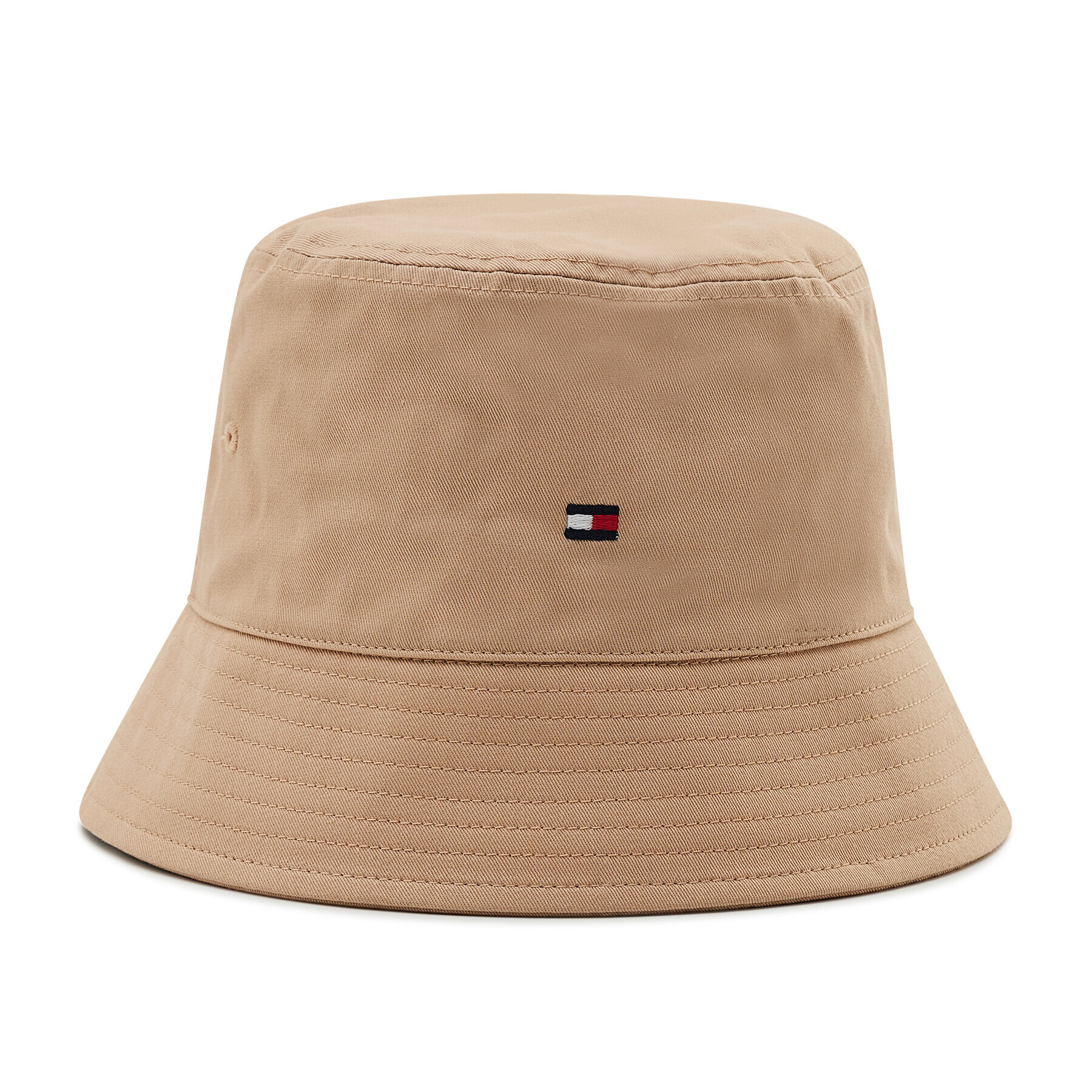 Tommy Hilfiger Капела Bucket Essential Flag AW0AW11673 Бежов - Pepit.bg