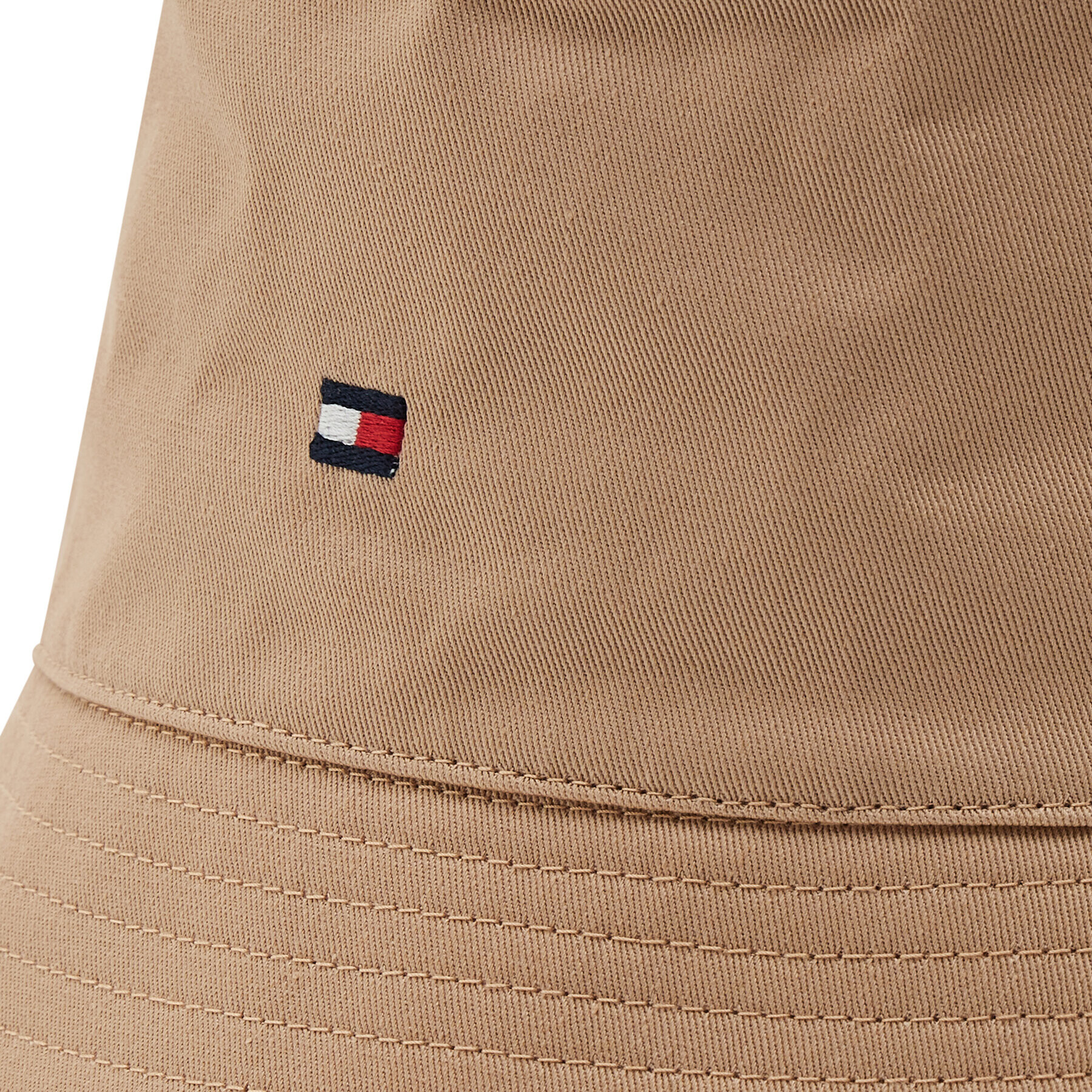 Tommy Hilfiger Капела Bucket Essential Flag AW0AW11673 Бежов - Pepit.bg