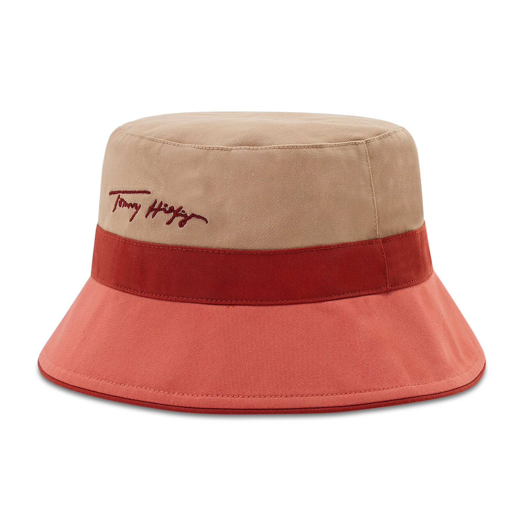 Tommy Hilfiger Капела Bucket Iconic Singnature AW0AW11766 Цветен - Pepit.bg